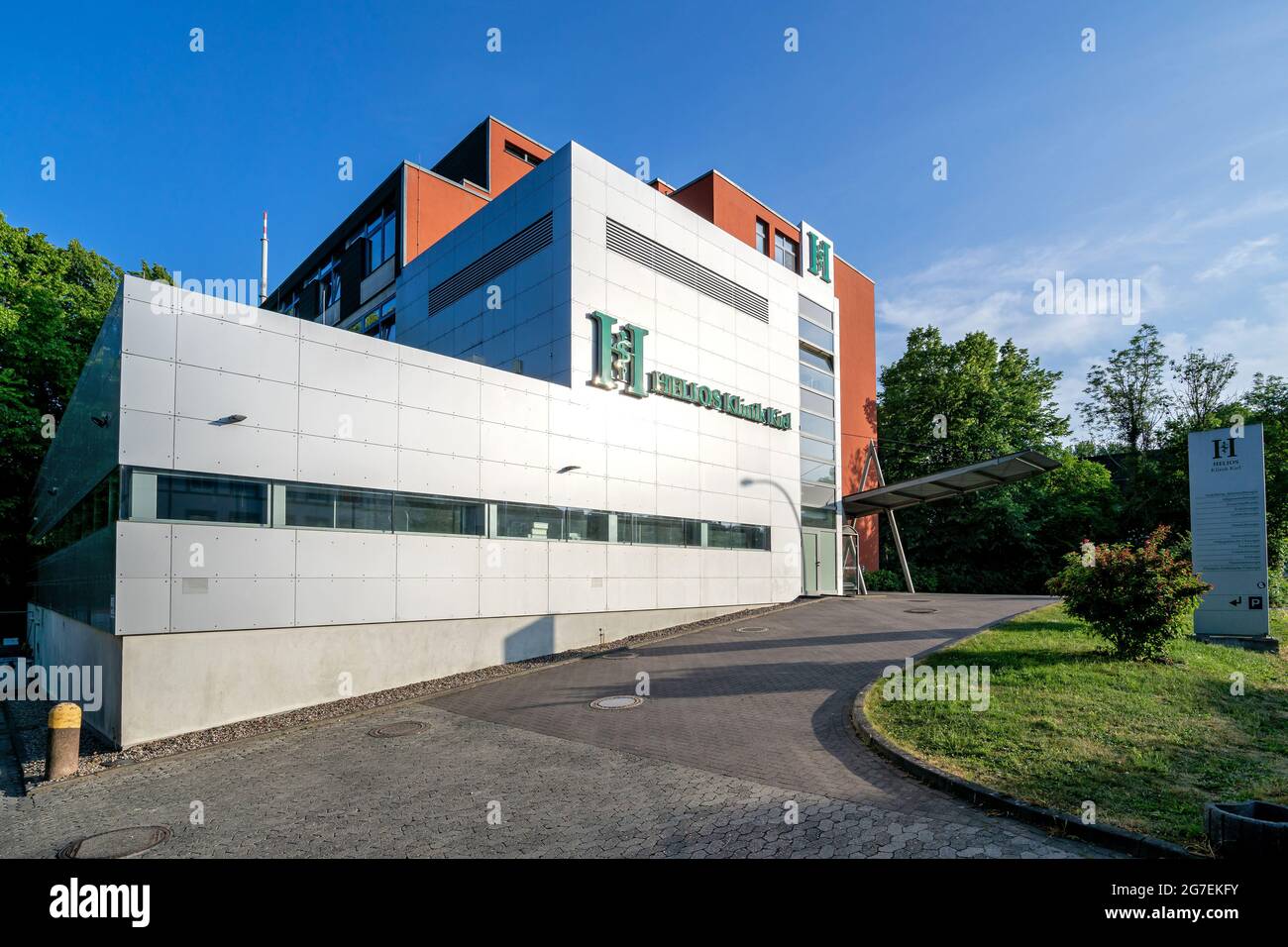 Helios hospital in Kiel, Germany Stock Photo