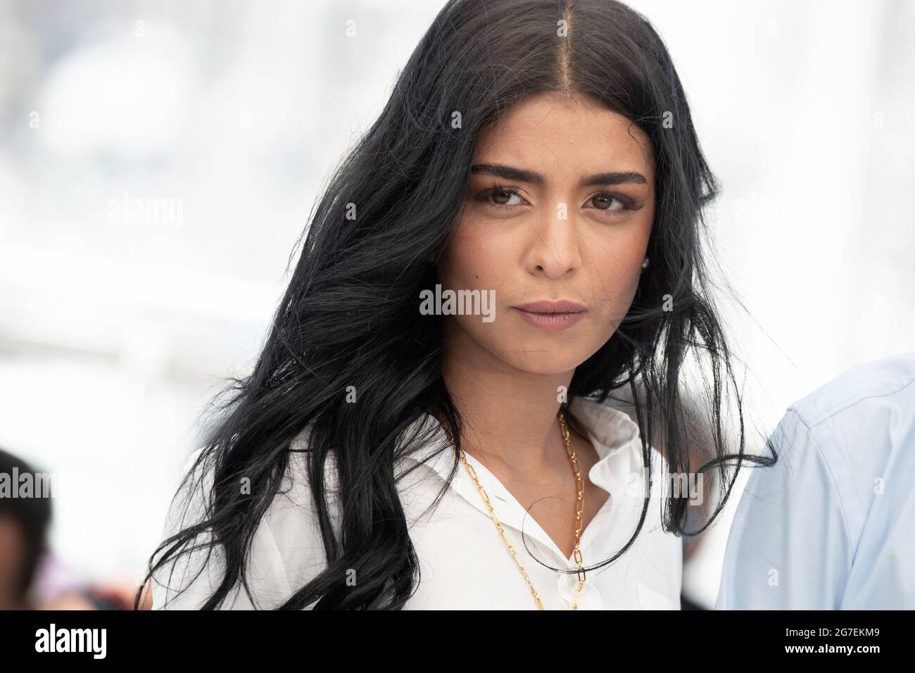 Kenza Fortas attends the Bac Nord photocall during the 74th annual