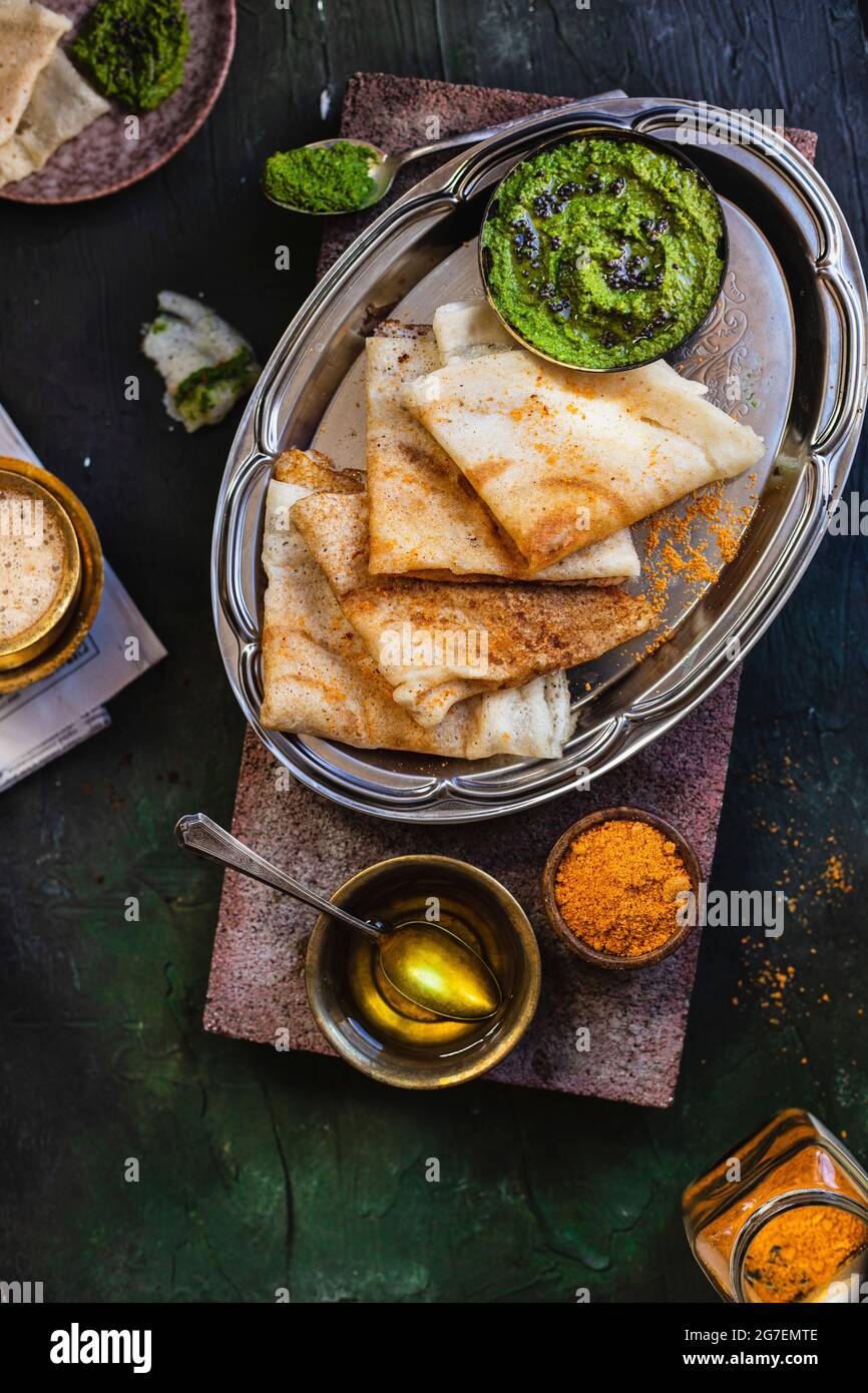 Idli dosa hi-res stock photography and images - Alamy