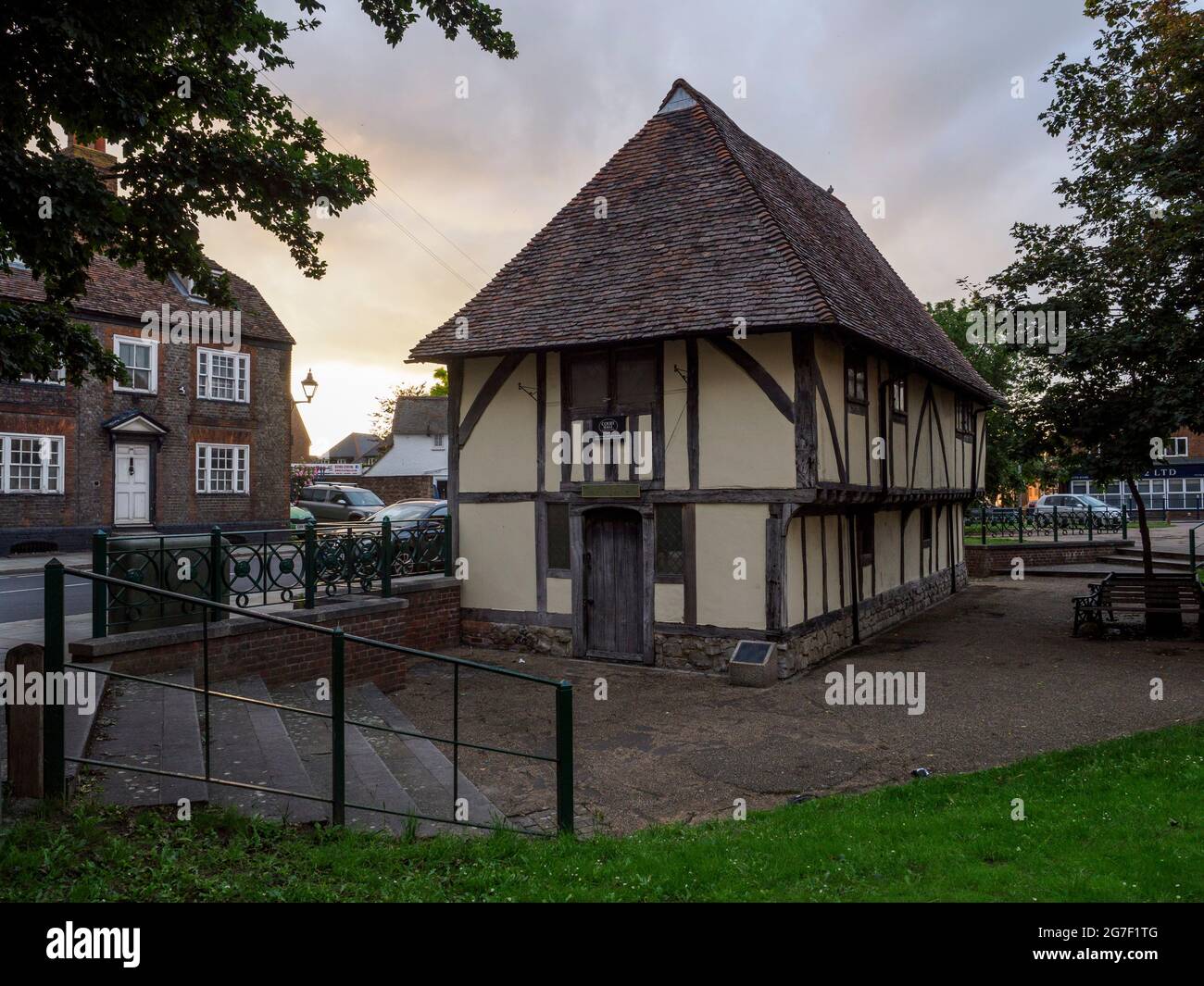 Milton Regis, Kent, UK.13th July 2021. UK Weather sunset at Milton