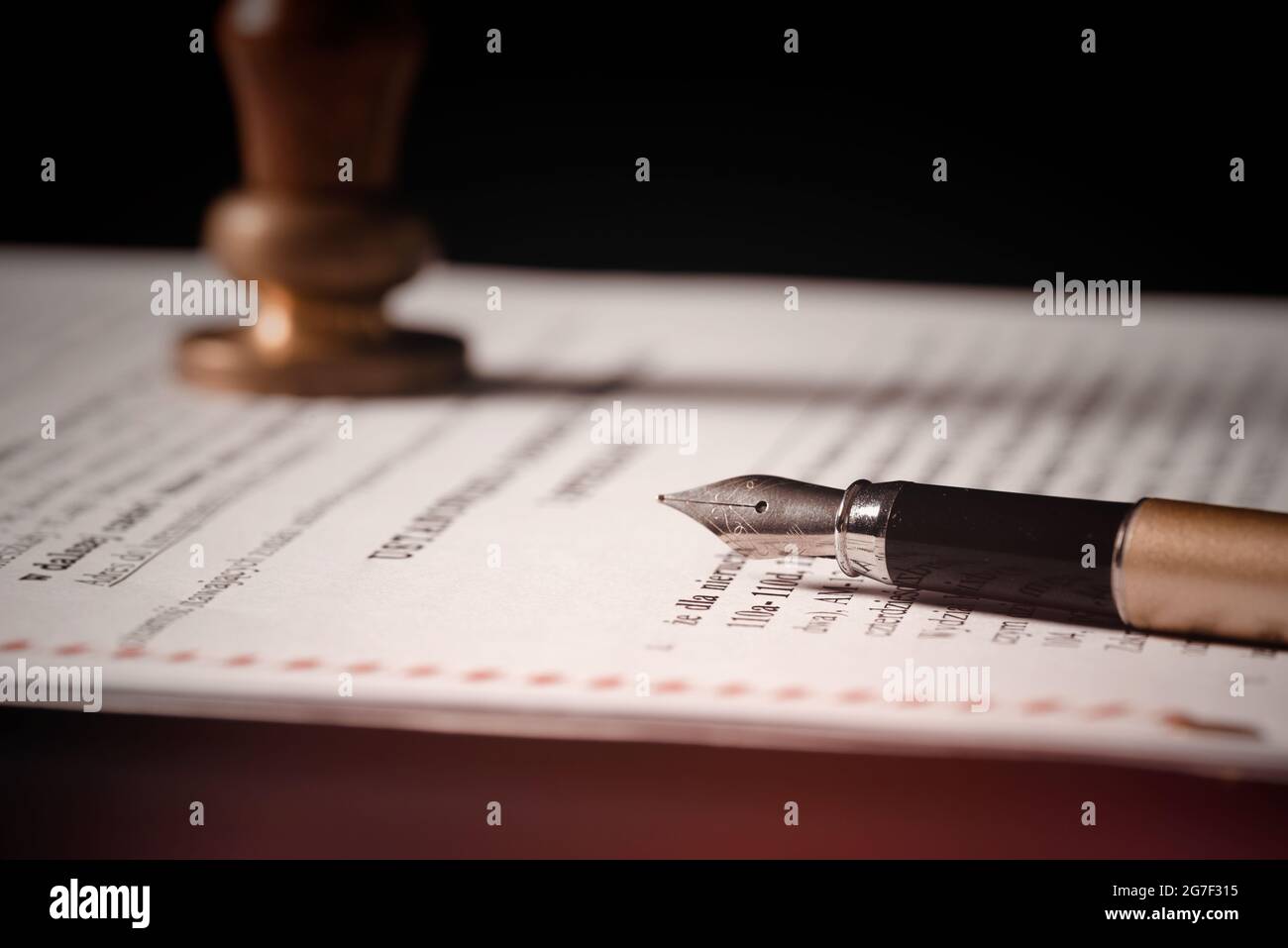 Lawyer, accountant, notary public working in the office. Law and