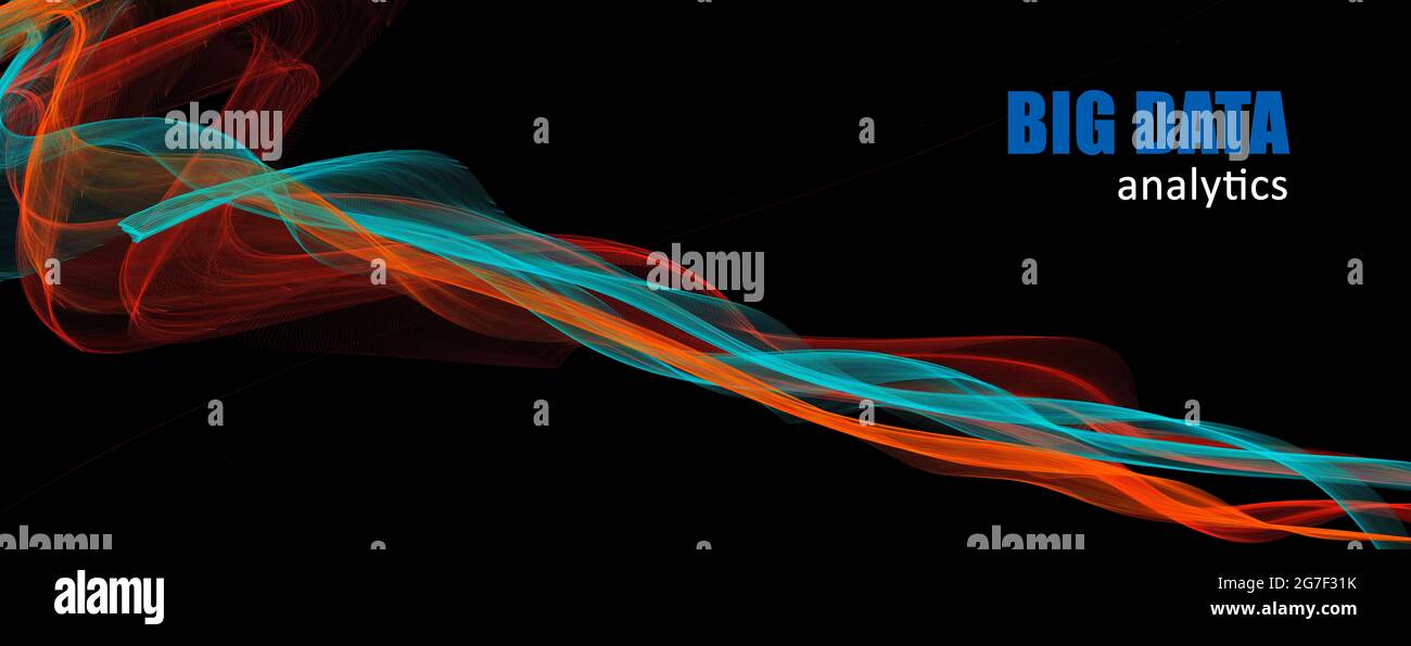 Science network pattern, connecting lines. Big Data Visualization Background.  digital field analytics with values visualization., Stock Photo