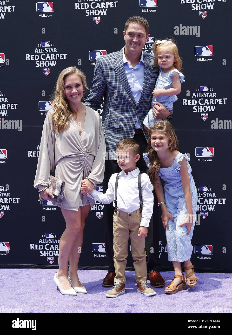 Denver, United States. 13th July, 2021. Texas Rangers Kyle Gibson Poses