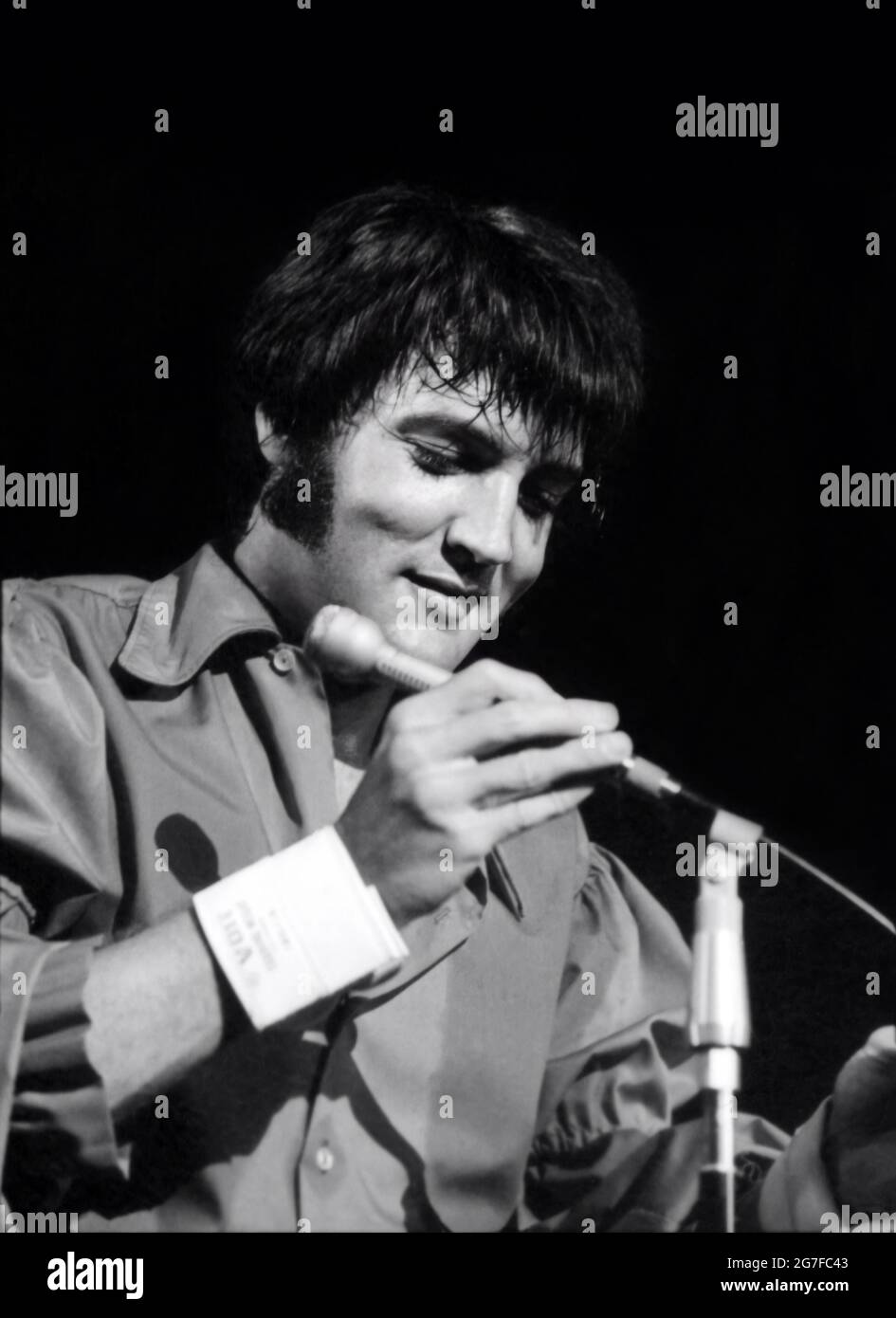 1970 ELVIS PRESLEY 'That's The Way It Is' Stock Photo