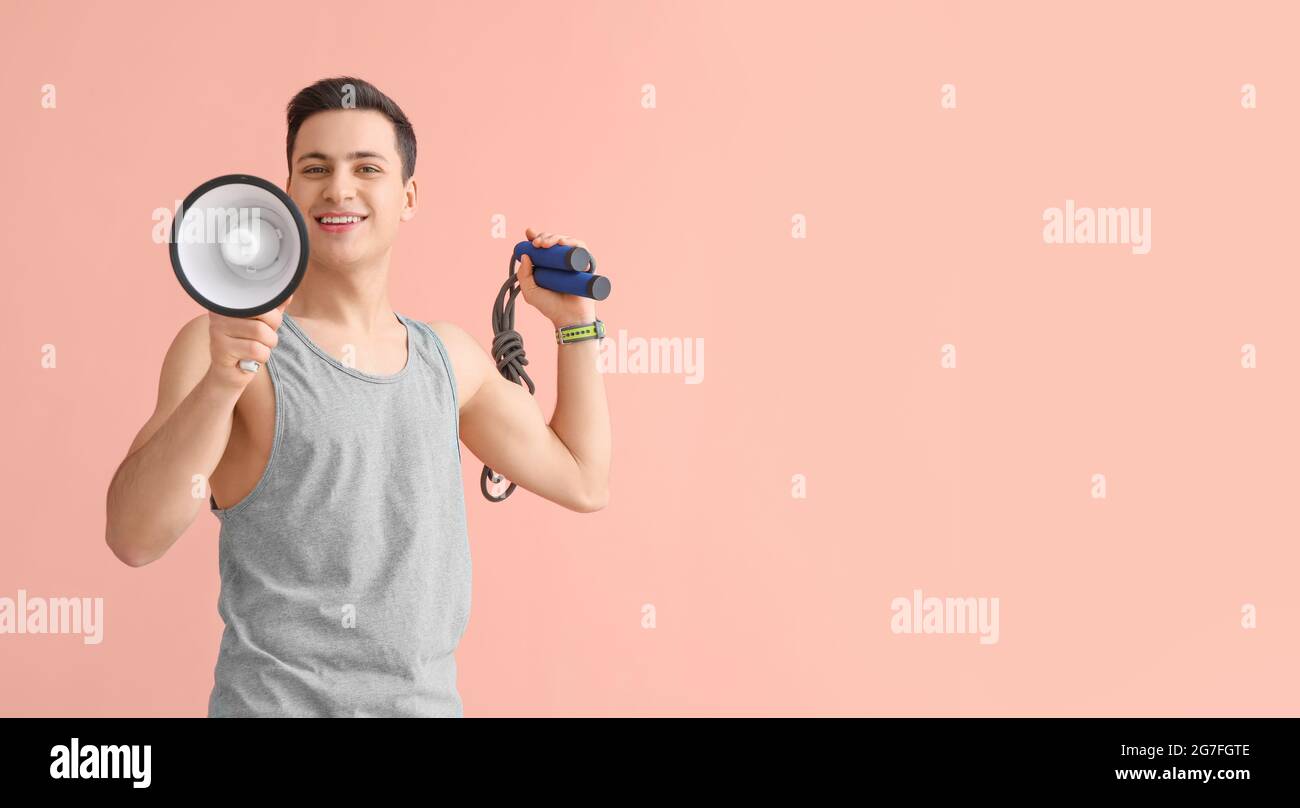 Athlete jumping rope personal training hi-res stock photography and ...