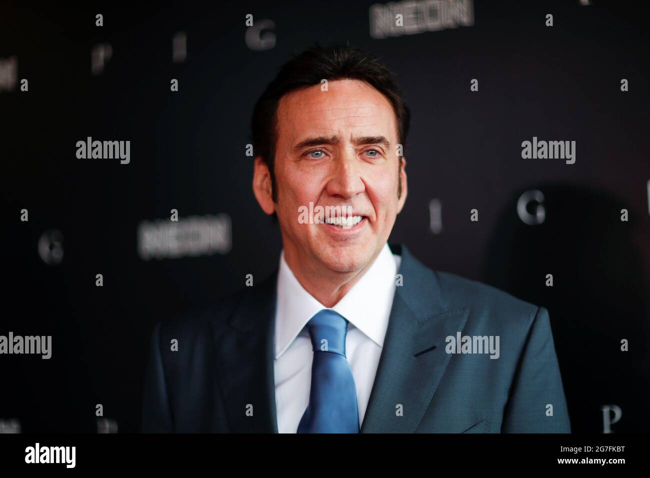 Nicolas cage pig hi-res stock photography and images - Alamy