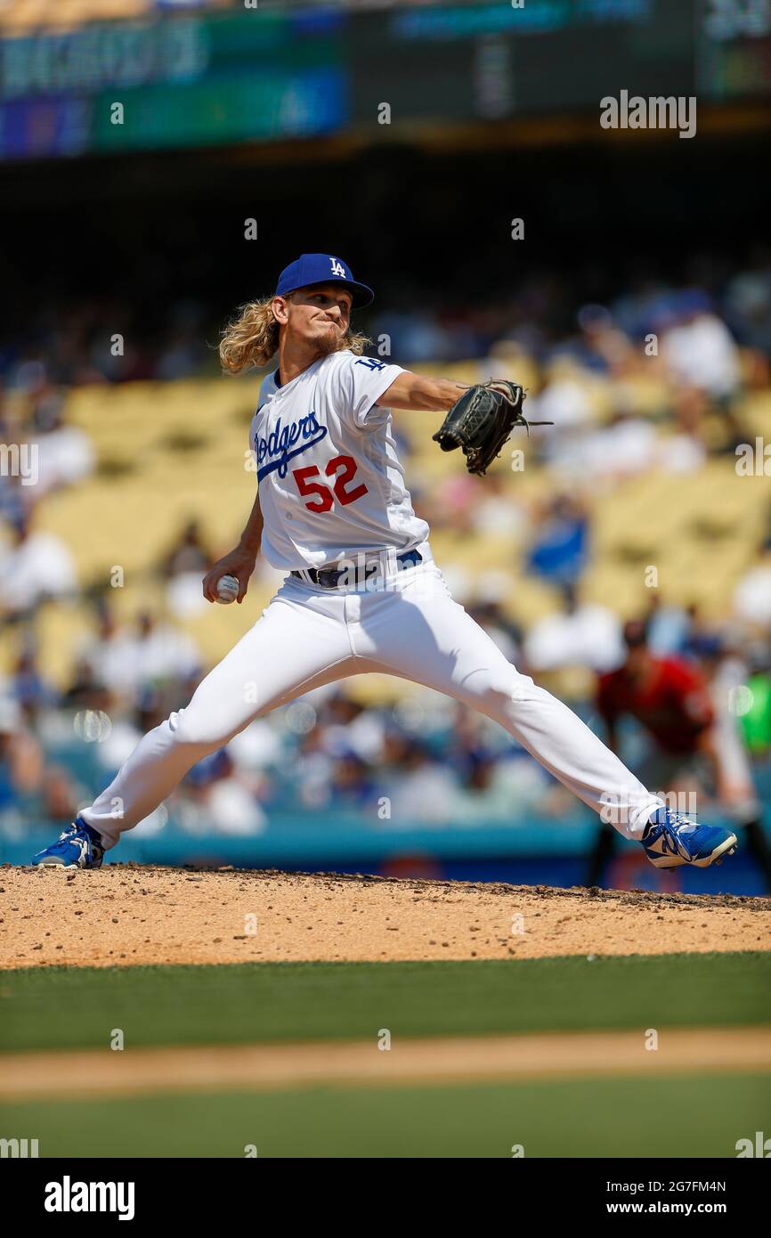 Los Angeles Dodgers pitcher Kenley Jansen (74) pitches the ball during an  MLB regular season game against the Arizona Diamondbacks, Sunday, July 11,  2 Stock Photo - Alamy