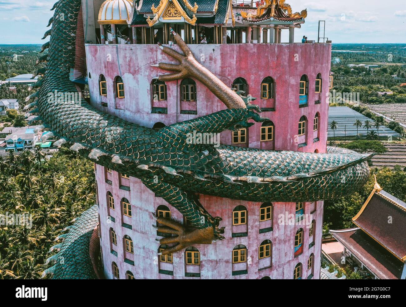 Dragon Temple Wat Samphran In Nakhon Pathom Thailand Stock Photo Alamy Dragon Temple Wat Samphran In Nakhon Pathom Thailand Stock Photo Alamy