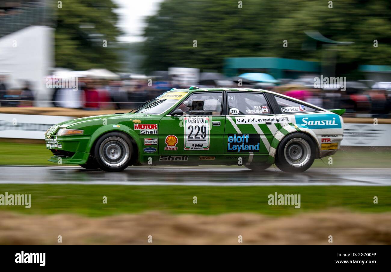 1981 Rover 3500 SD1 entered by Patrick Edwards Blakeney in the Goodwood Festival Of Speed at Goodwood House, West Sussex on 10 July 2021. Photo by Phil Hutchinson. Editorial use only, license required for commercial use. No use in betting, games or a single club/league/player publications. Credit: UK Sports Pics Ltd/Alamy Live News Stock Photo