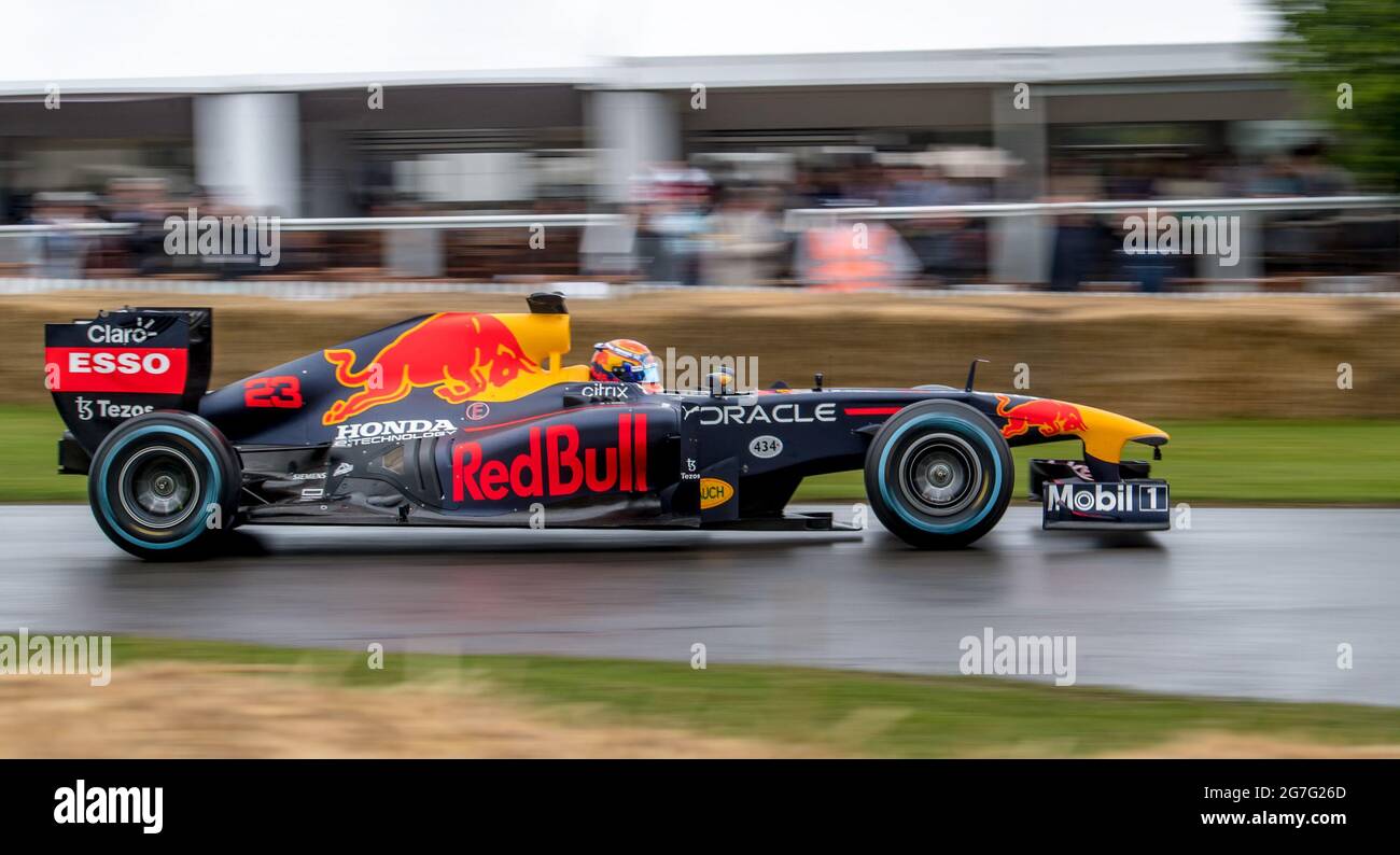 11 Red Bull Renault Rb7 Entered By Red Bull Racing And Driven By Alexander Albon At The Goodwood Festival Of Speed At Goodwood House West Sussex On 10 July 21 Photo By Phil