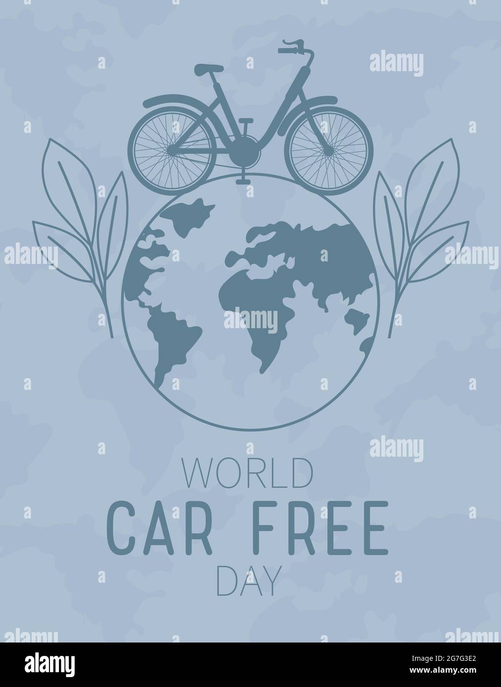 world car free day poster Stock Vector Image & Art - Alamy
