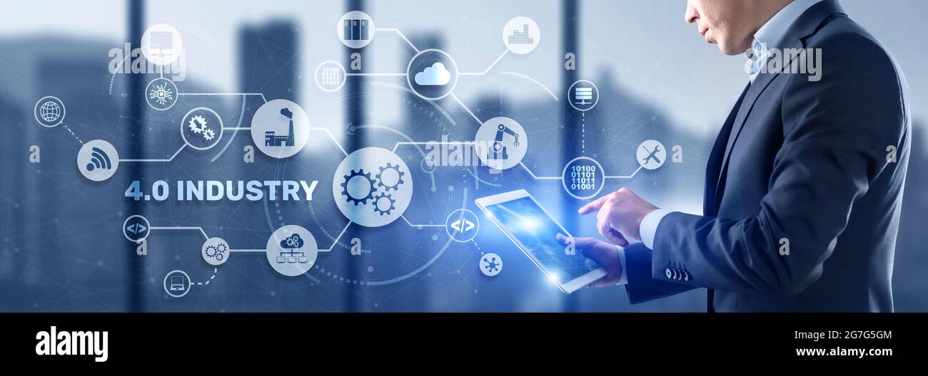 Industry 4.0 The Fourth Industrial Revolution. Business Technology