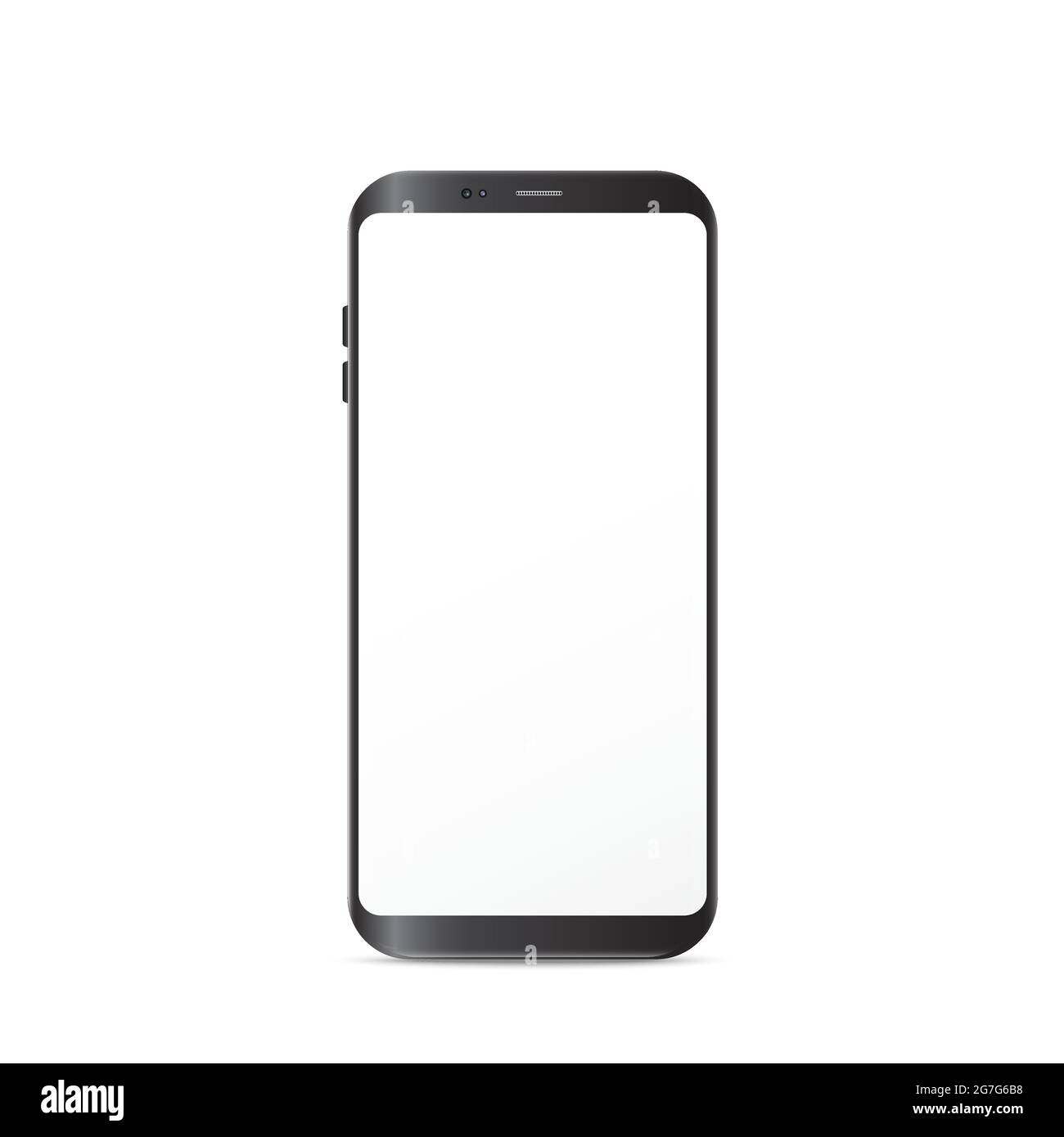 New Generation Smart Phone vector illustration isolated on white background. Stock Vector