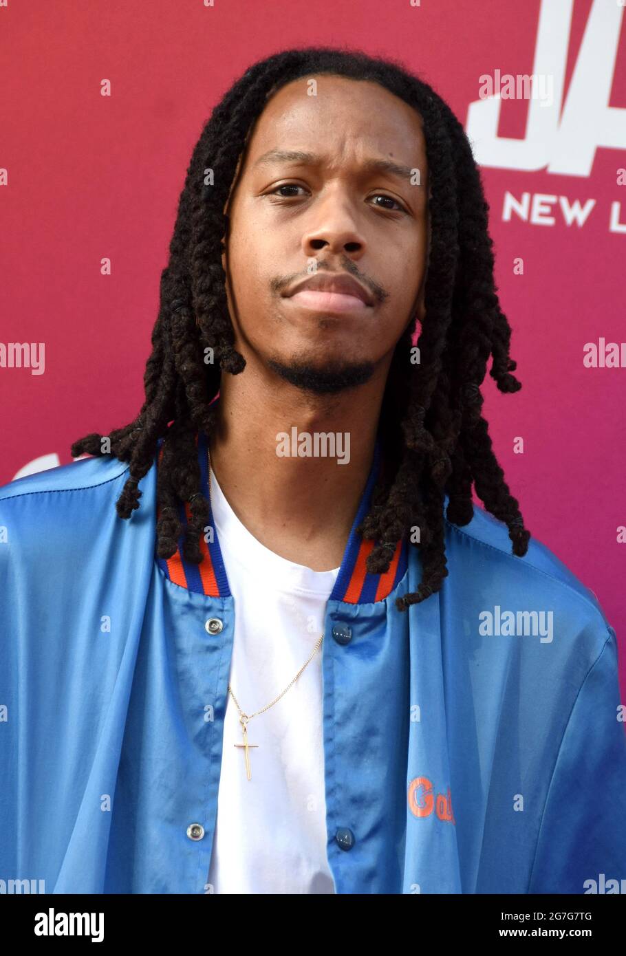 MIAMI BEACH, FLORIDA - JUNE 14: Juel Taylor attends as They Cloned Tyrone  opens The American Black Film Festival at New World Center on June 14, 2023  in Miami Beach, Florida. (Photo