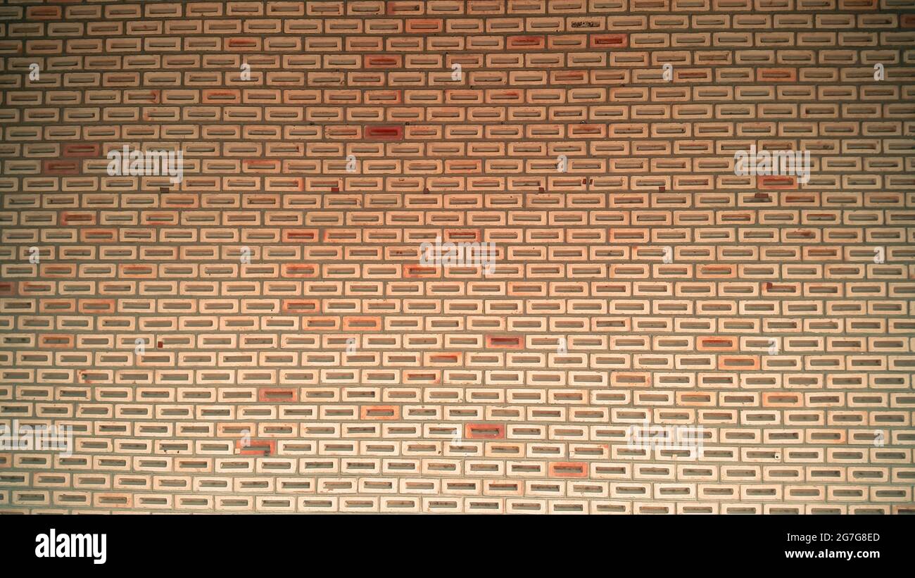 Vintage Red brick old wall background Stock Photo - Alamy