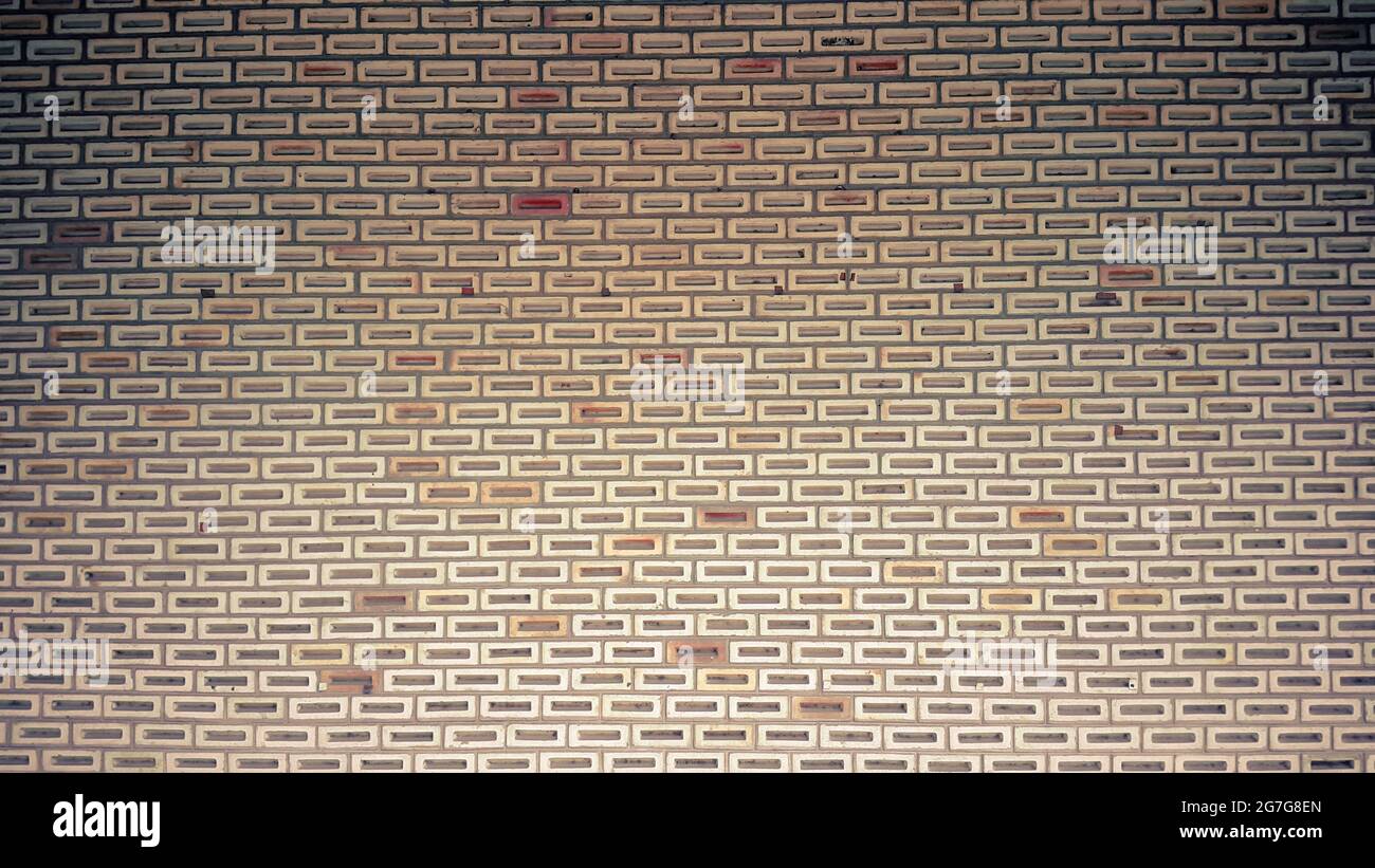 Vintage Red brick old wall background Stock Photo - Alamy