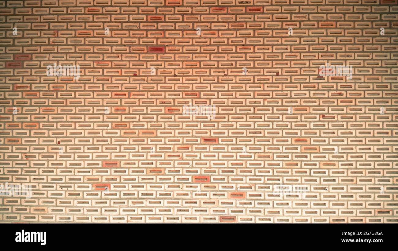 Vintage Red brick old wall background Stock Photo - Alamy