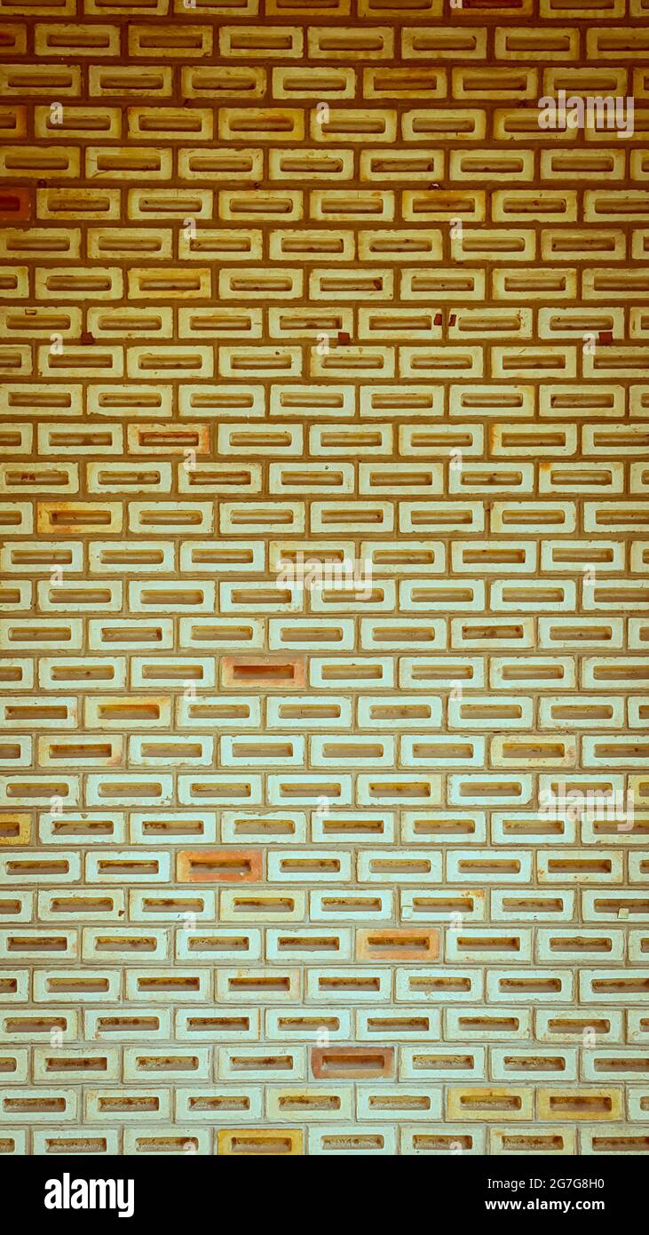 Vintage Red brick old wall background Stock Photo - Alamy