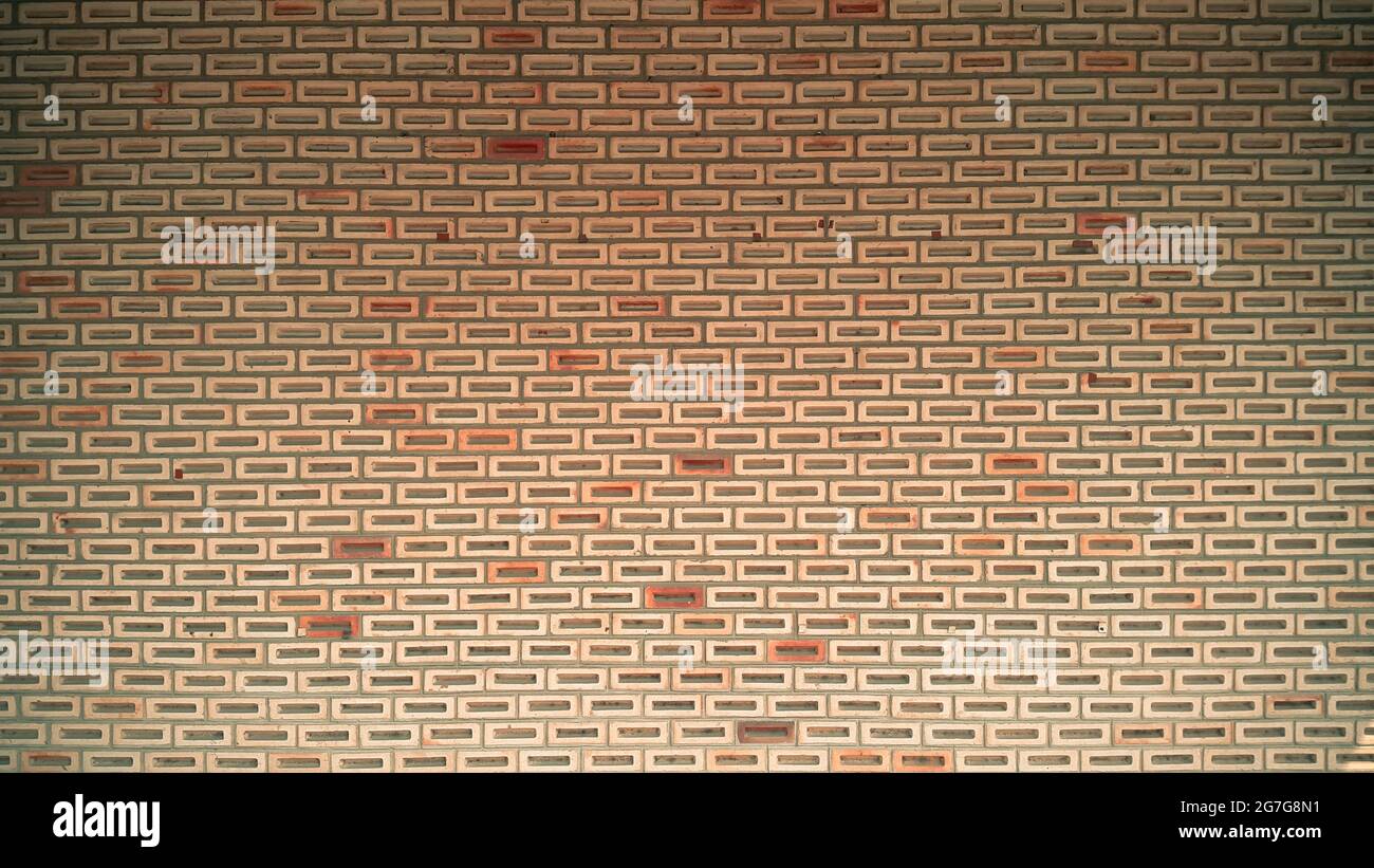 Vintage Red brick old wall background Stock Photo - Alamy