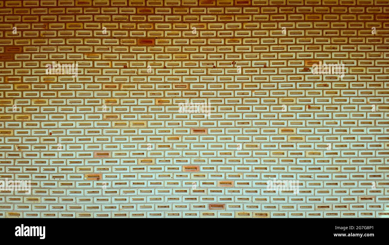 Vintage Red brick old wall background Stock Photo - Alamy