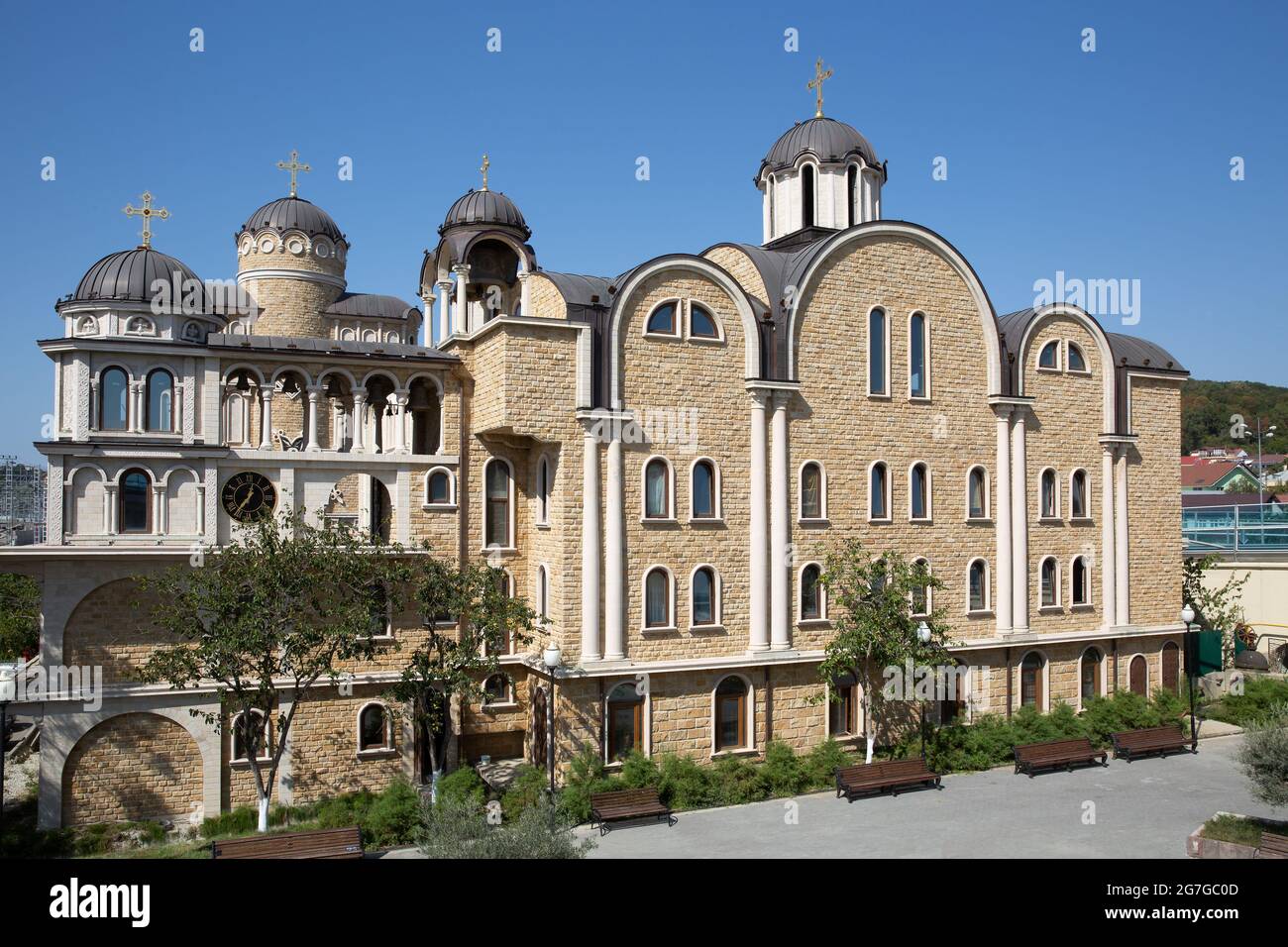 St. John the Baptist Orphanage, Sochi, Krasnodar Krai, Russia Stock Photo