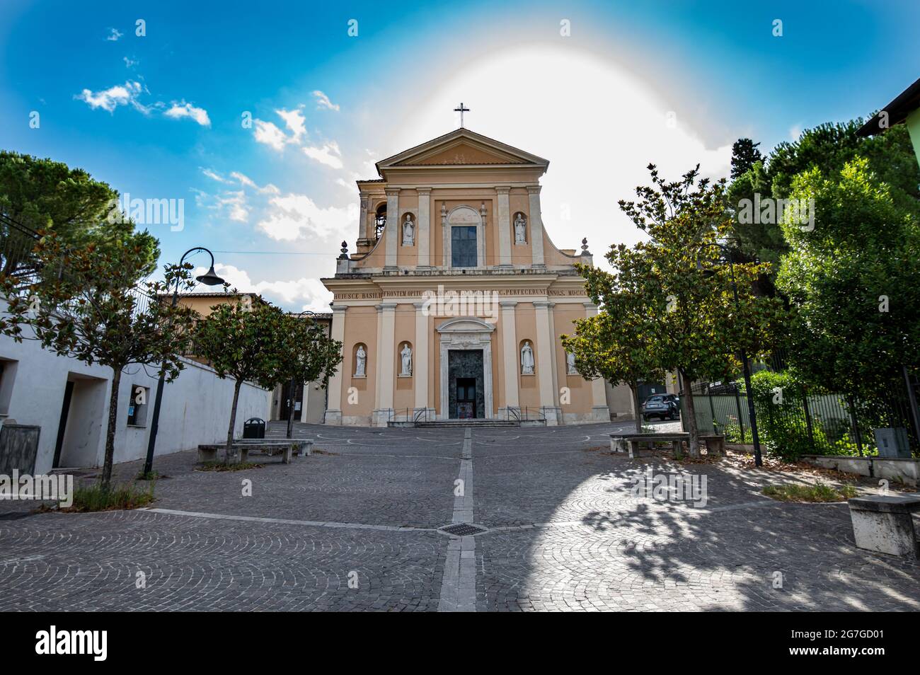 terni,italy july 14 2021:church of san valentino patron saint Stock - Alamy