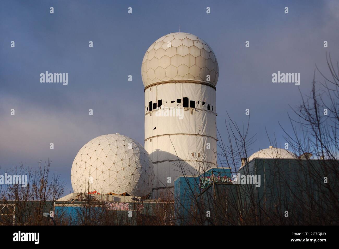 Radarstation Teufelsberg, Berlin, Wilmersdorf, Germany Stock Photo