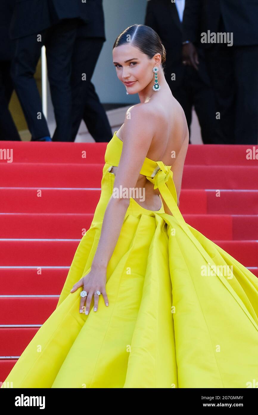 Palais des festivals, Cannes, France. 13th July, 2021. Noel Capri Berry attends the 'Aline' Red Carpet. Picture by Credit: Julie Edwards/Alamy Live News Stock Photo