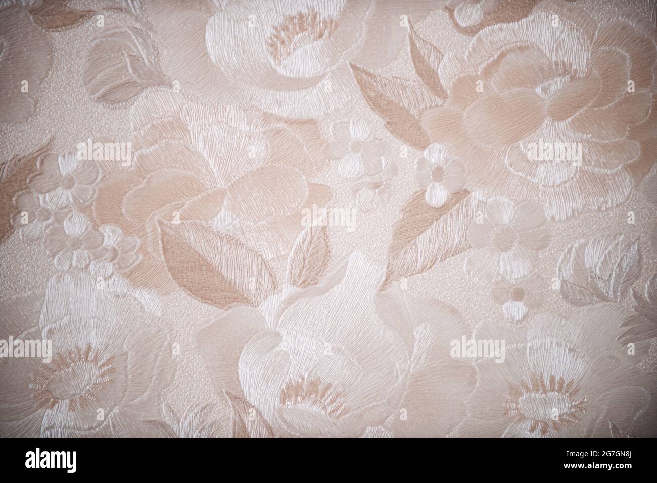 Floral graphic pattern, vintage flowers background Stock Photo