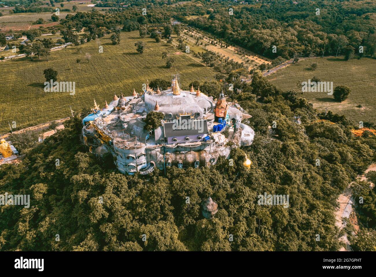 Wat Simalai Songtham in Nakhon Ratchasima, Thailand, south east asia