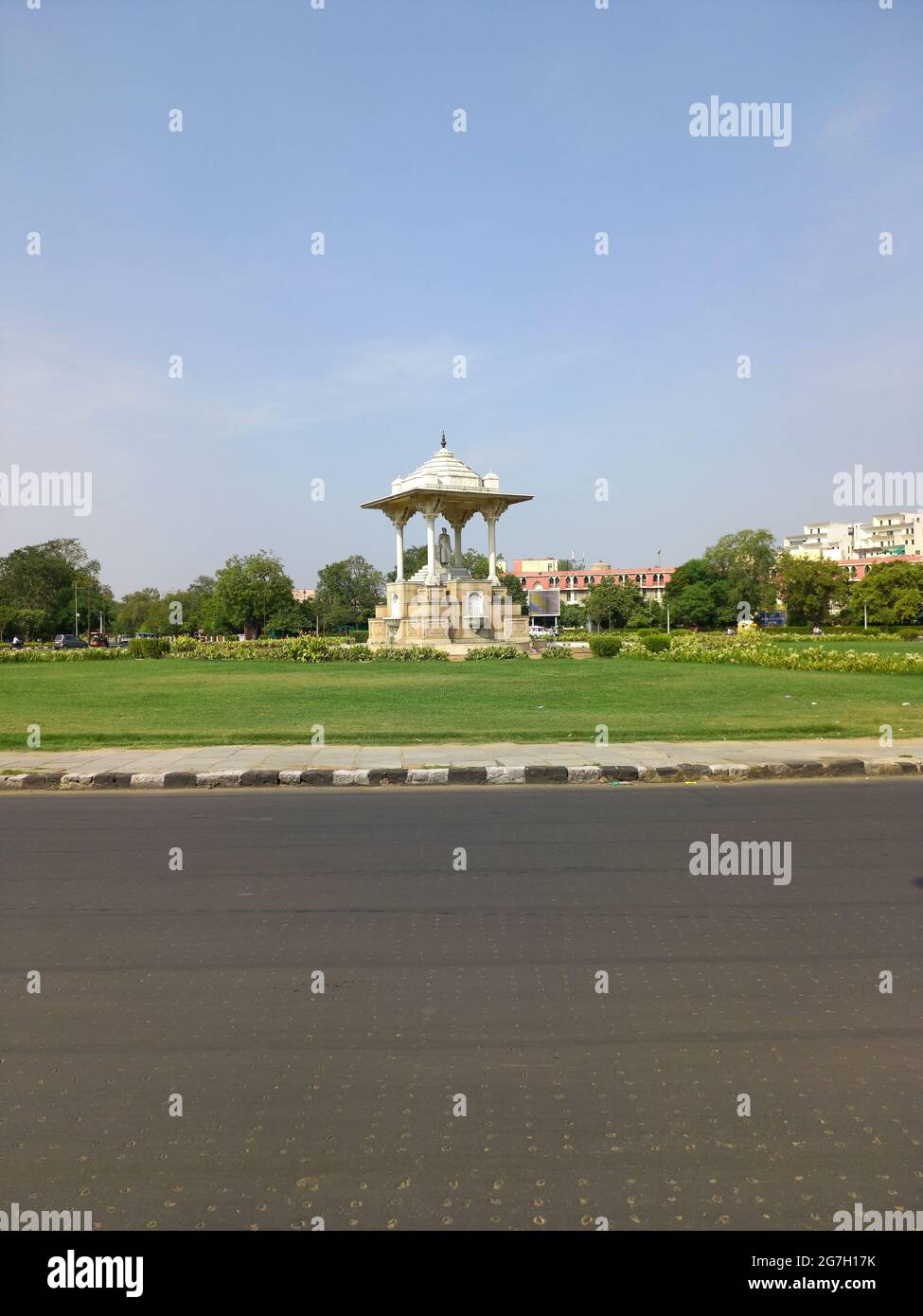 Statue circle is situated in Jaipur, Rajasthan, India Stock Photo Alamy