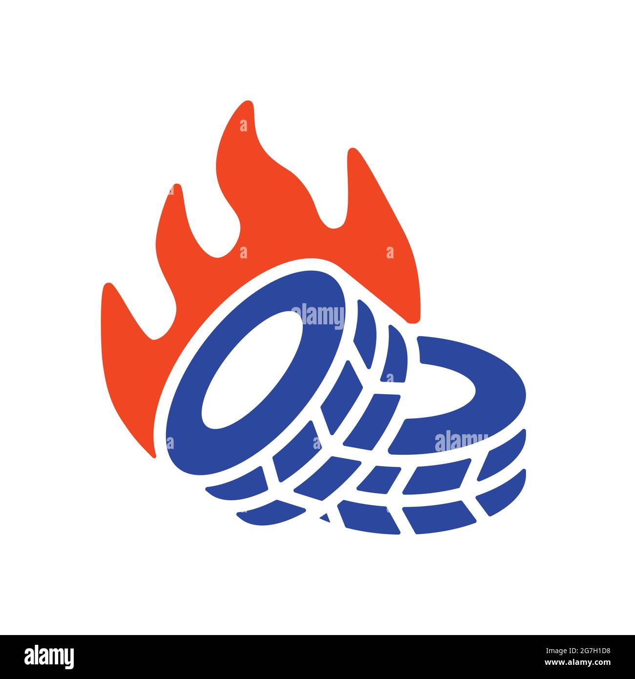 Burn tires Stock Vector Images Alamy