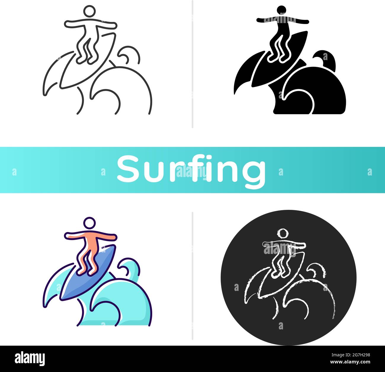 Floater surfing technique icon Stock Vector Image & Art - Alamy