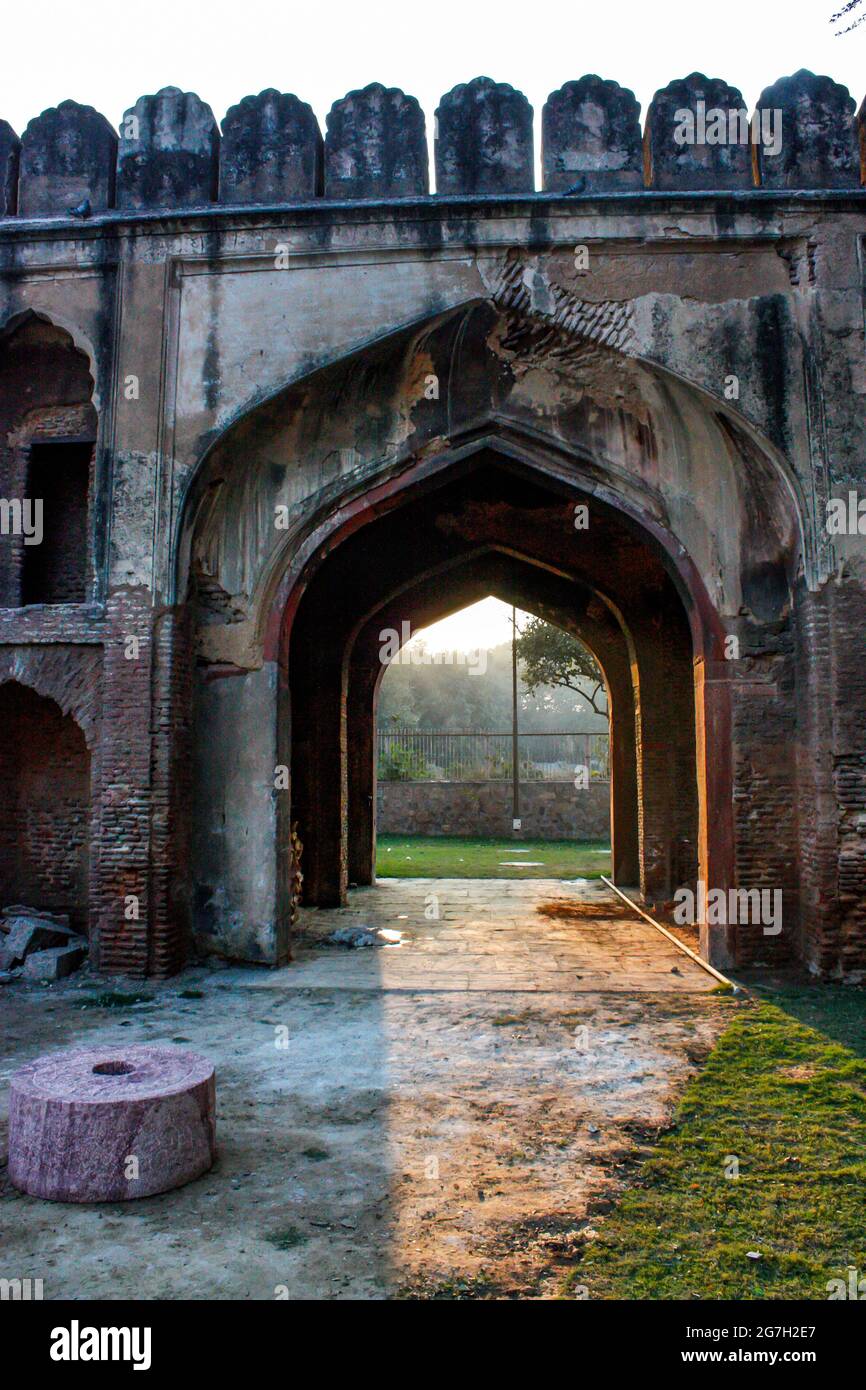 Kashmiri Gate in Delhi, India Stock Photo
