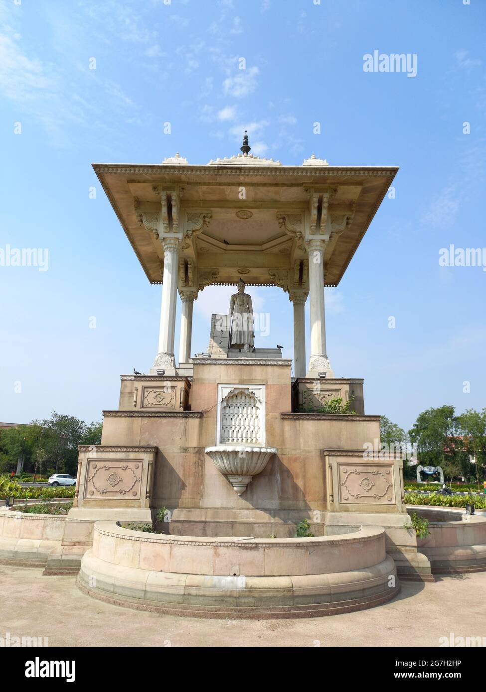 Statue circle is situated in Jaipur, Rajasthan, India Stock Photo Alamy