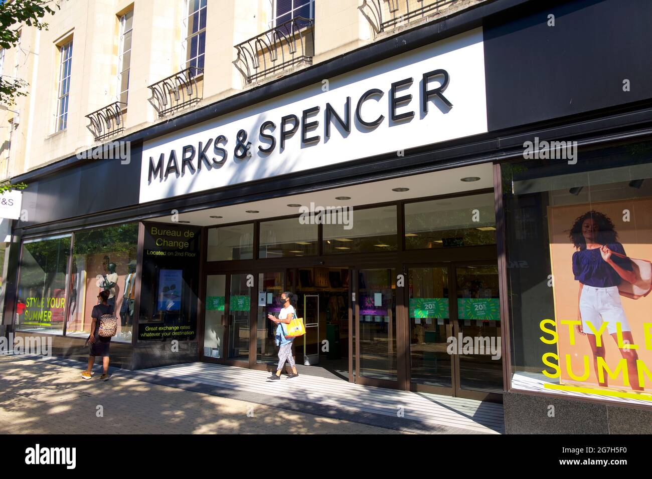 Marks and Spencer store Stock Photo