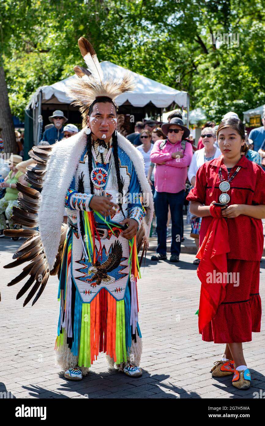 The Santa Fe Indian Market showcases works from top Native American ...