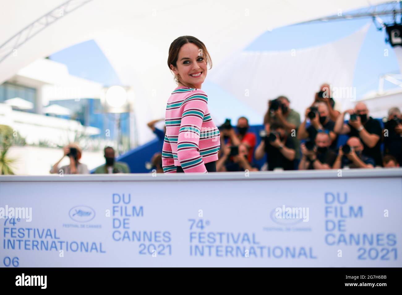 The 74th Cannes Film Festival Photocall For The Film Mi Iubita Mon Amour Presented As Part Of Special Screenings Cannes France July 14 2021 Director Noemie Merlant Poses Reuters Sarah Meyssonnier