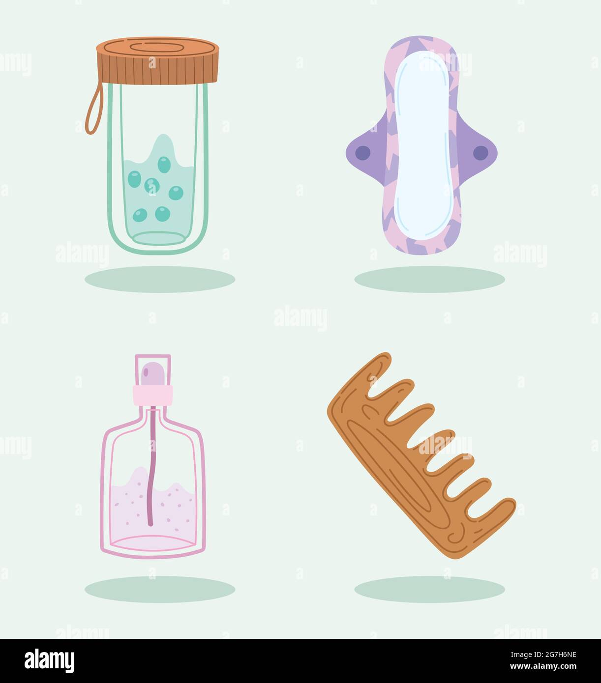 reusable containers icons Stock Vector Image & Art - Alamy