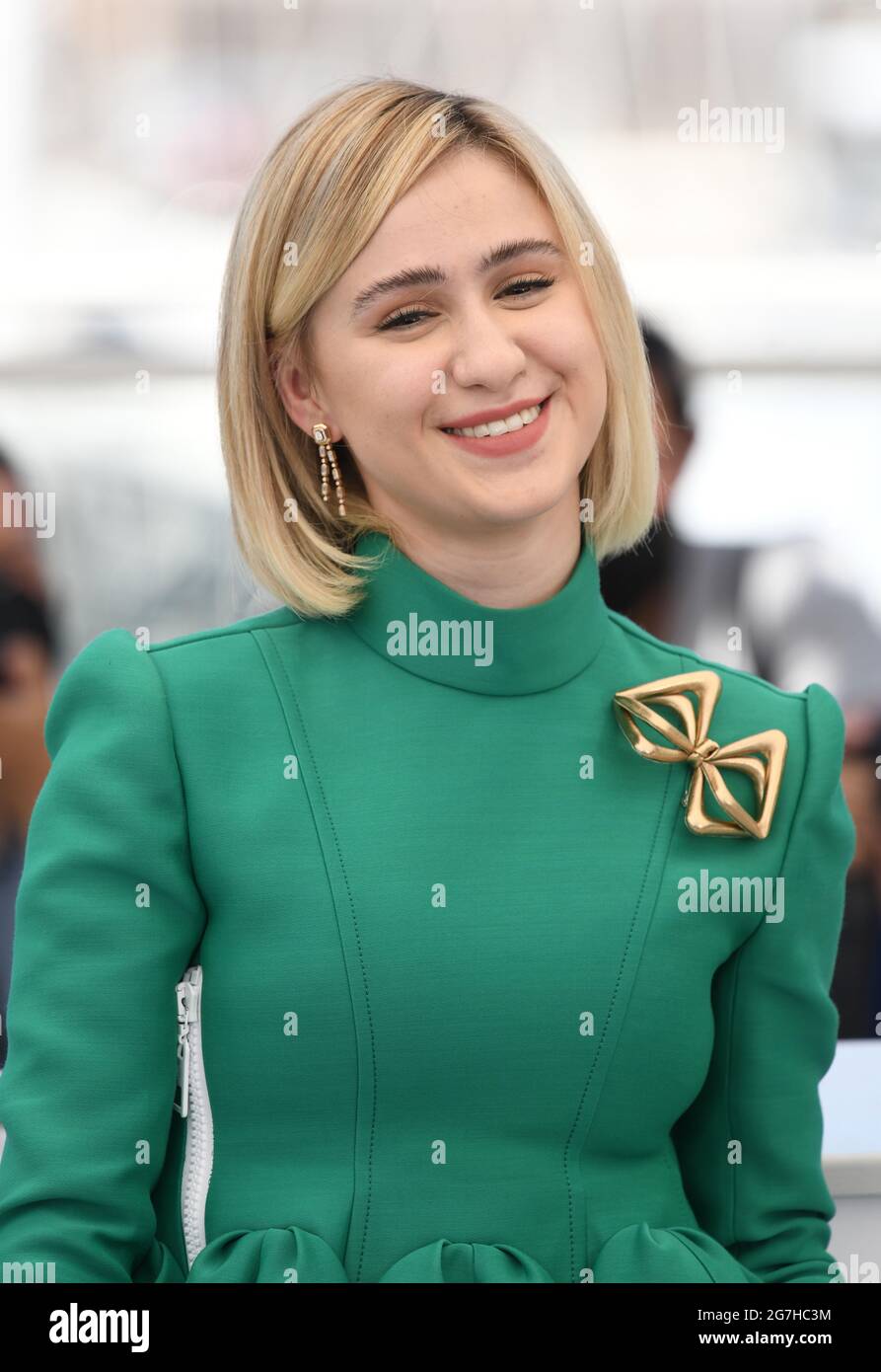 Cannes, France, 14 July 2021 Maria Bakalova at the Women Do Cry