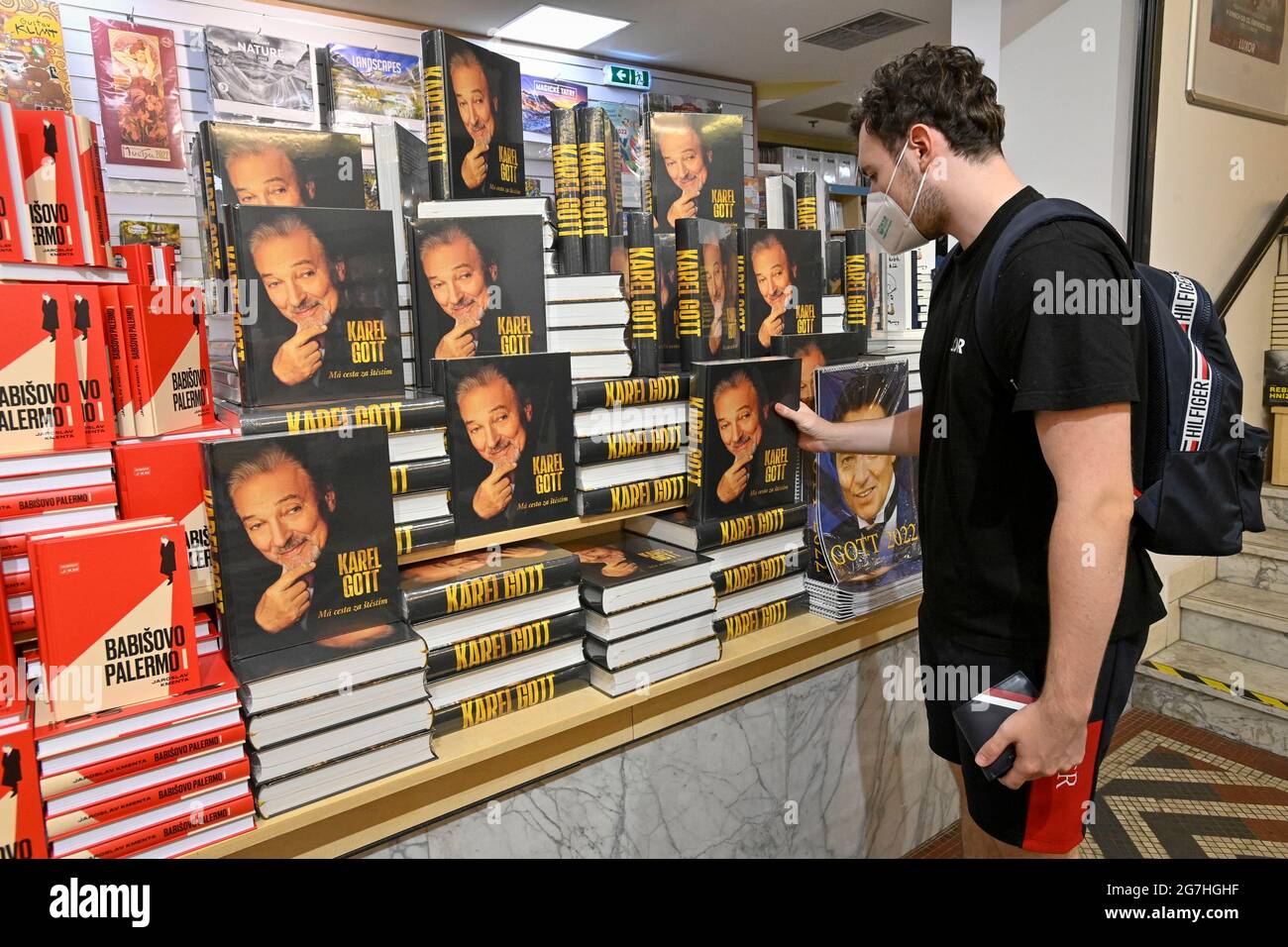 Prague, Czech Republic. 14th July, 2021. An official autobiography of ...