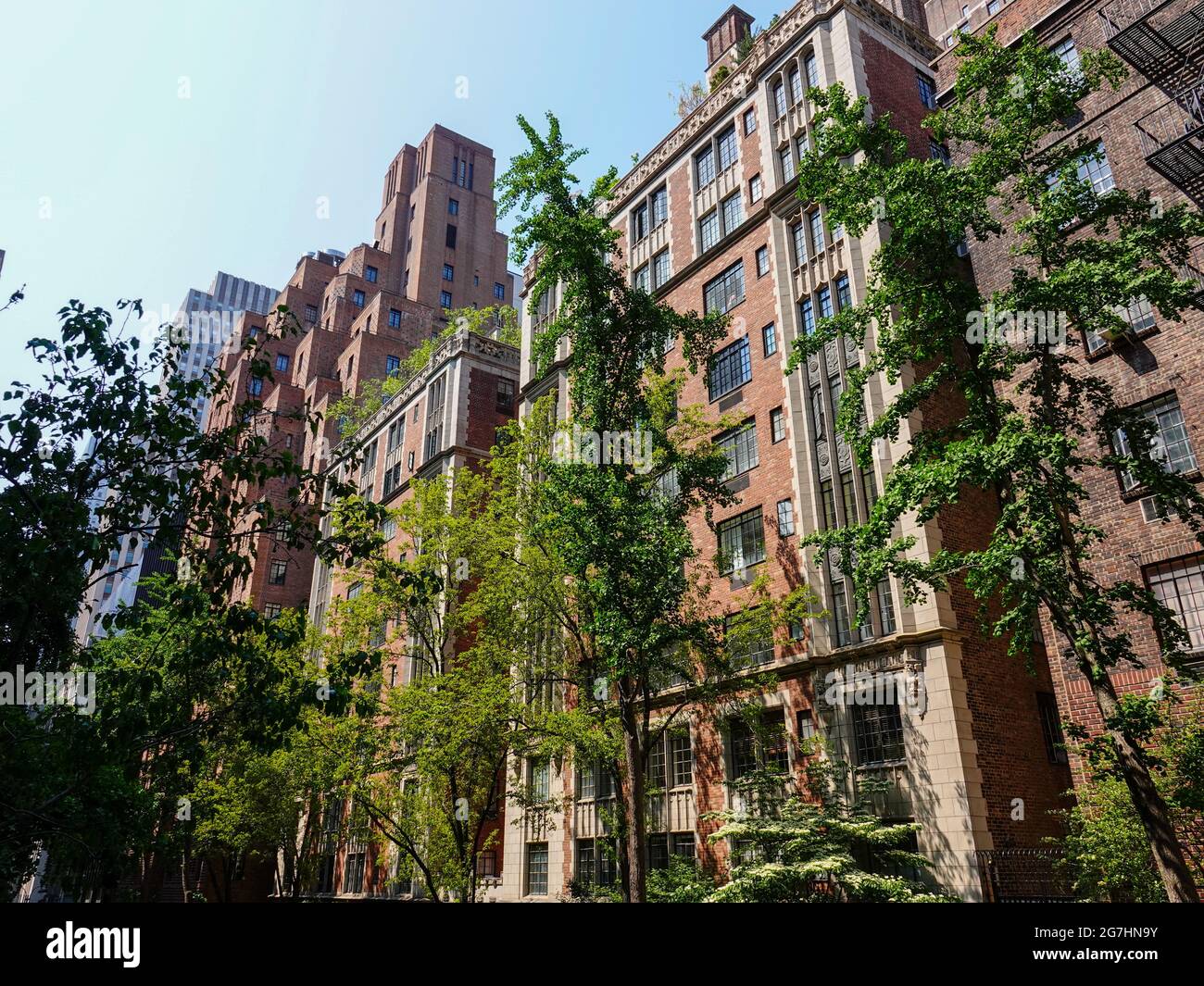 Tudor City Apartment buildings, New York, NY, USA Stock Photo Alamy