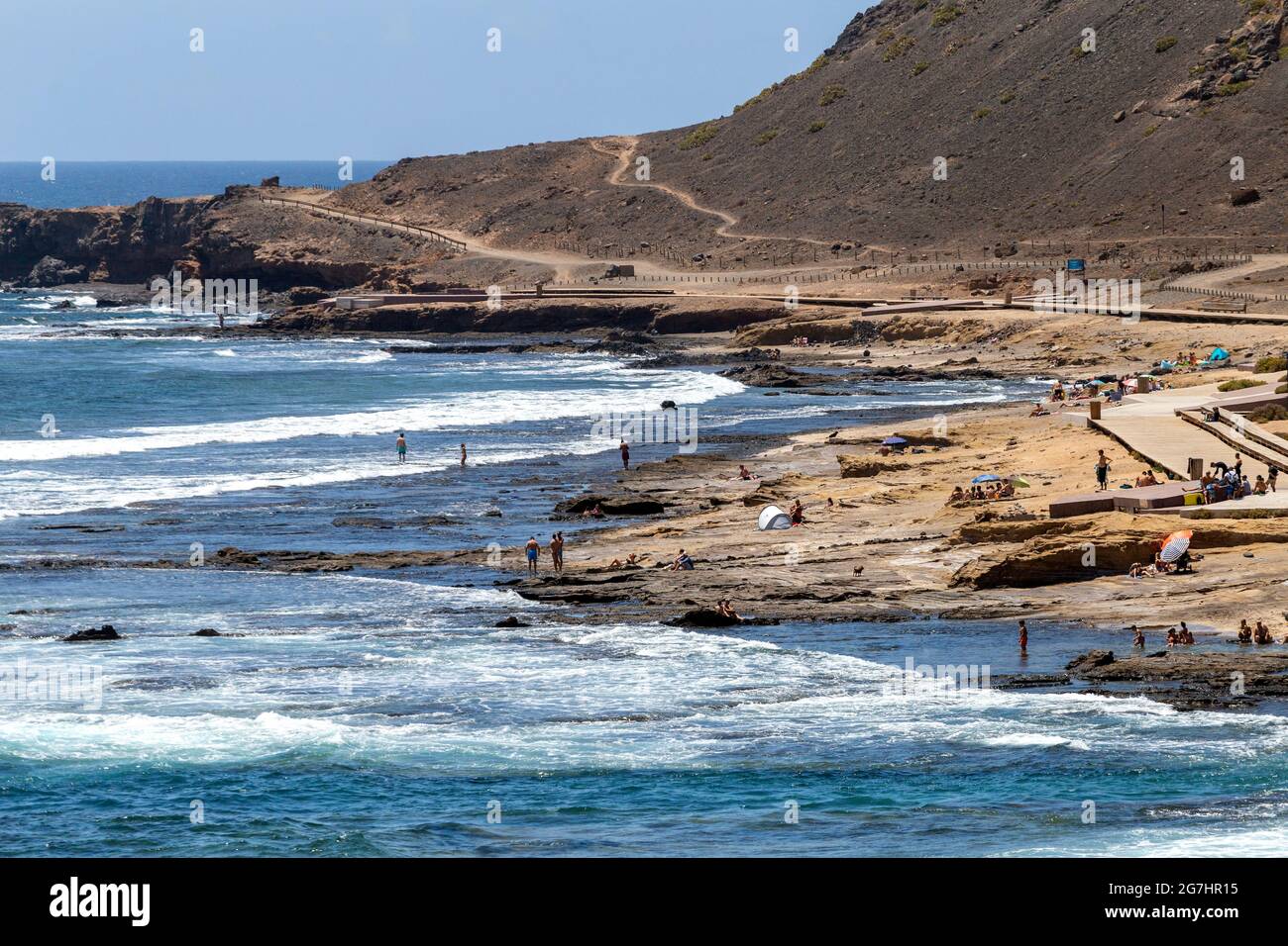 Playa del Confital beach in Las Palmas, Gran Canaria (Spain Stock Photo -  Alamy