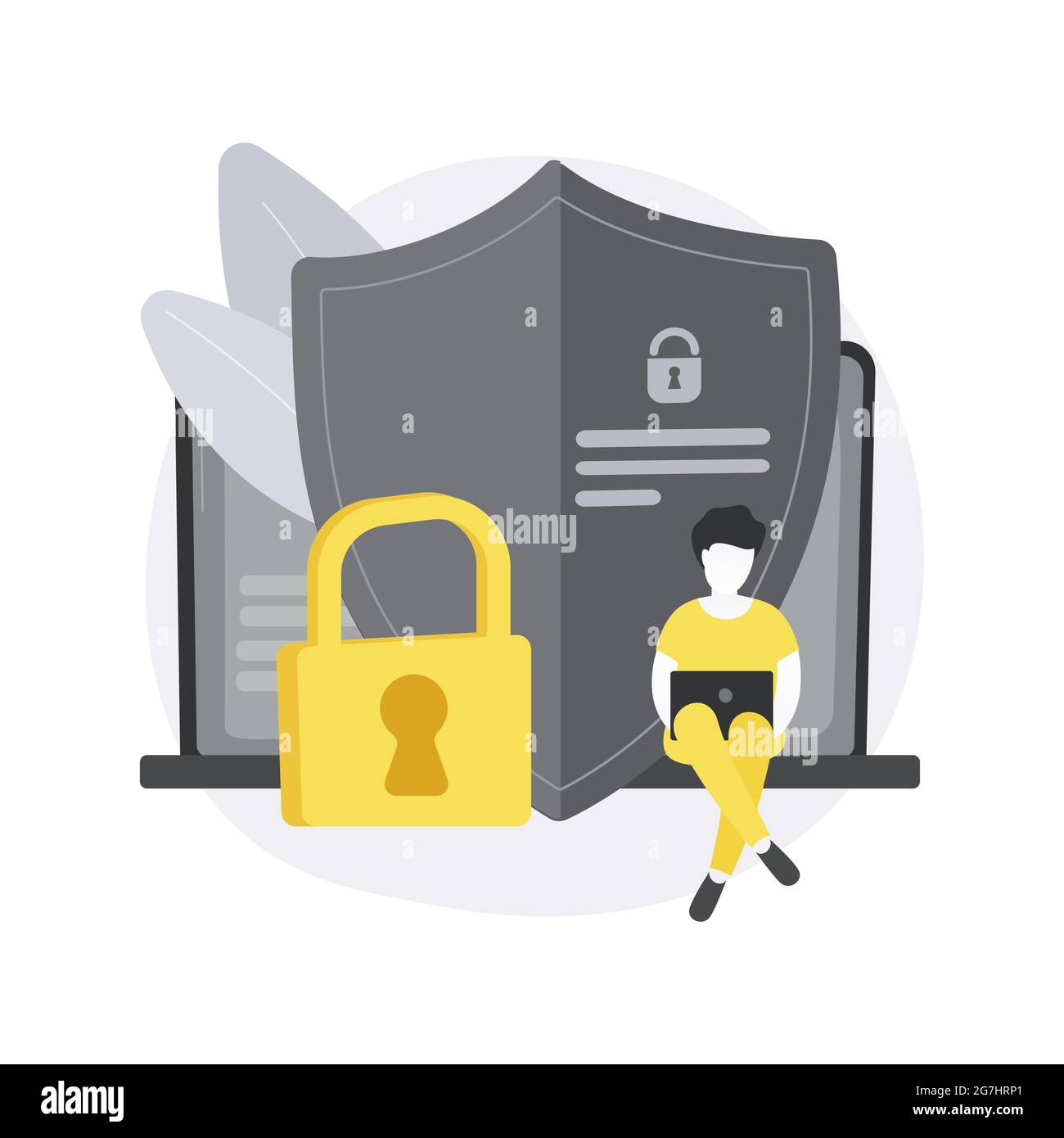 Data privacy abstract concept vector illustration Stock Vector Image ...