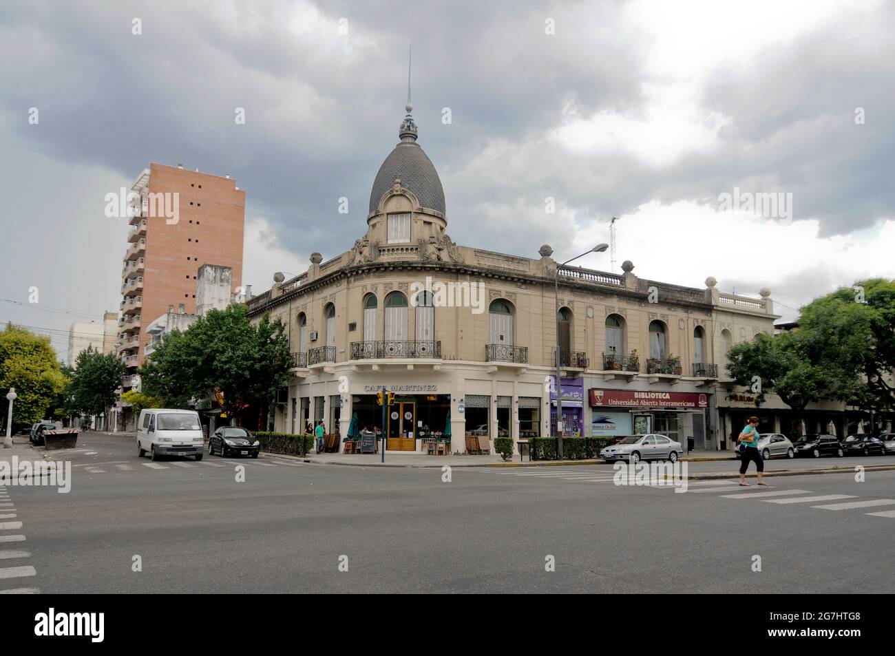 Rosario city center. Santa Fe, Argentina Stock Photo