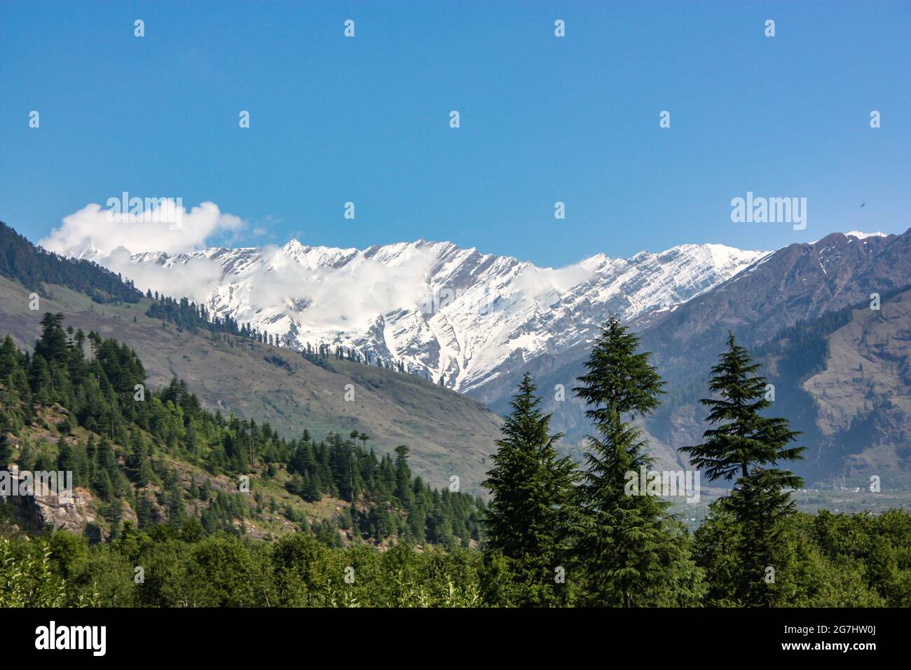 Ladakh Range is a mountain range, part of the Greater Himalayas Stock ...