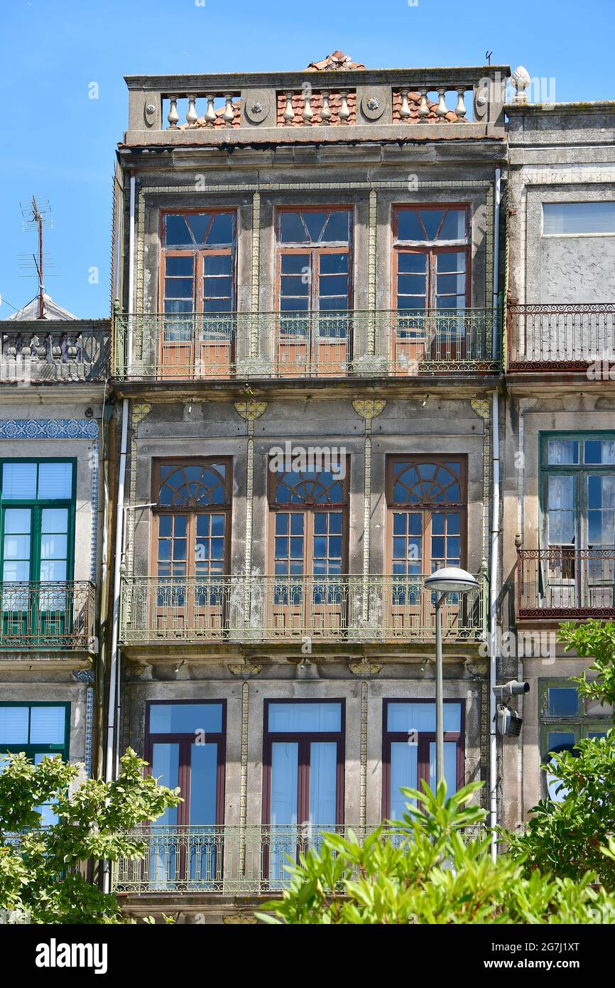 old houses in Porto, Portugal, Europe Stock Photo Alamy