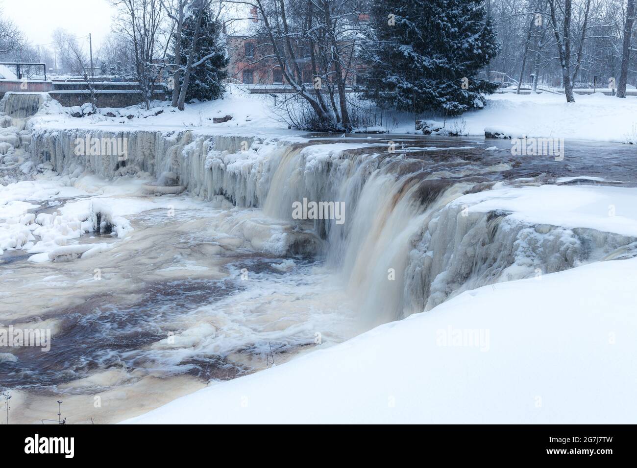 Frozen Keila Joa Waterfall By Winter Harjumaa Estonia Stock Photo Alamy frozen-keila-joa-waterfall-by-winter-harjumaa-estonia-stock-photo-alamy