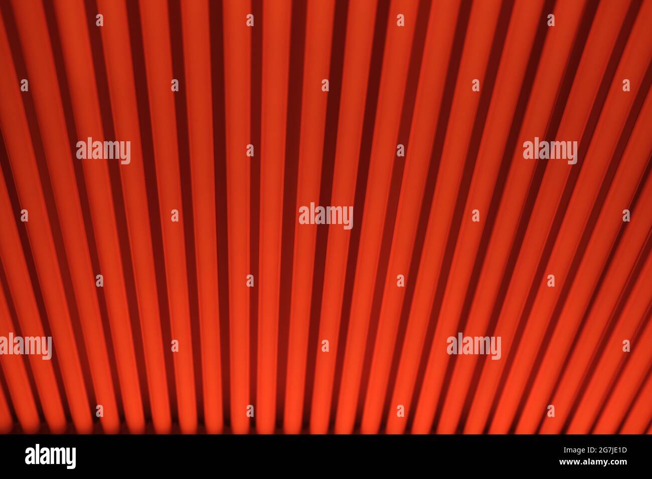 Orange and red line texture Stock Photo