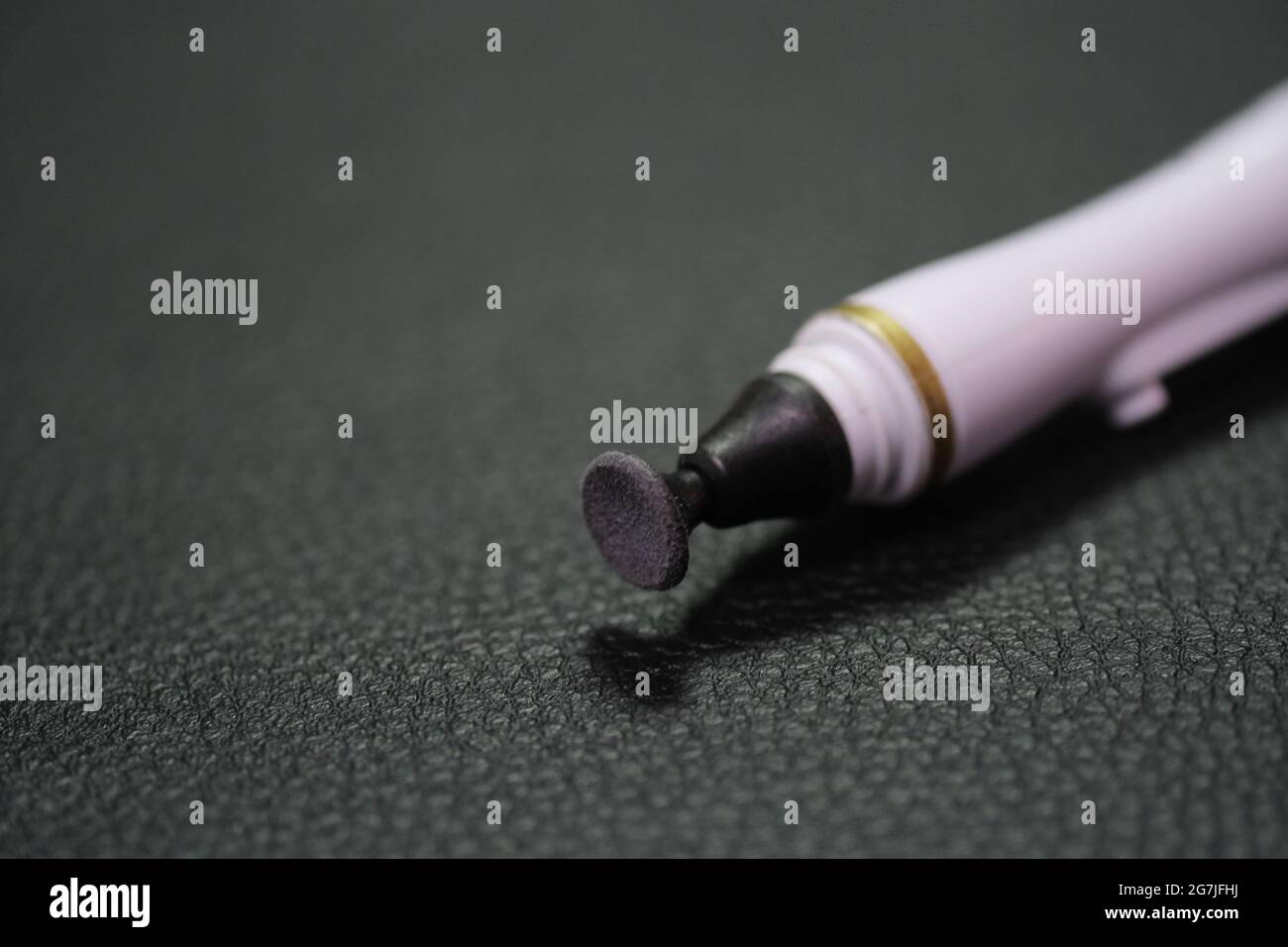 Optics cleaning pencil tip Stock Photo